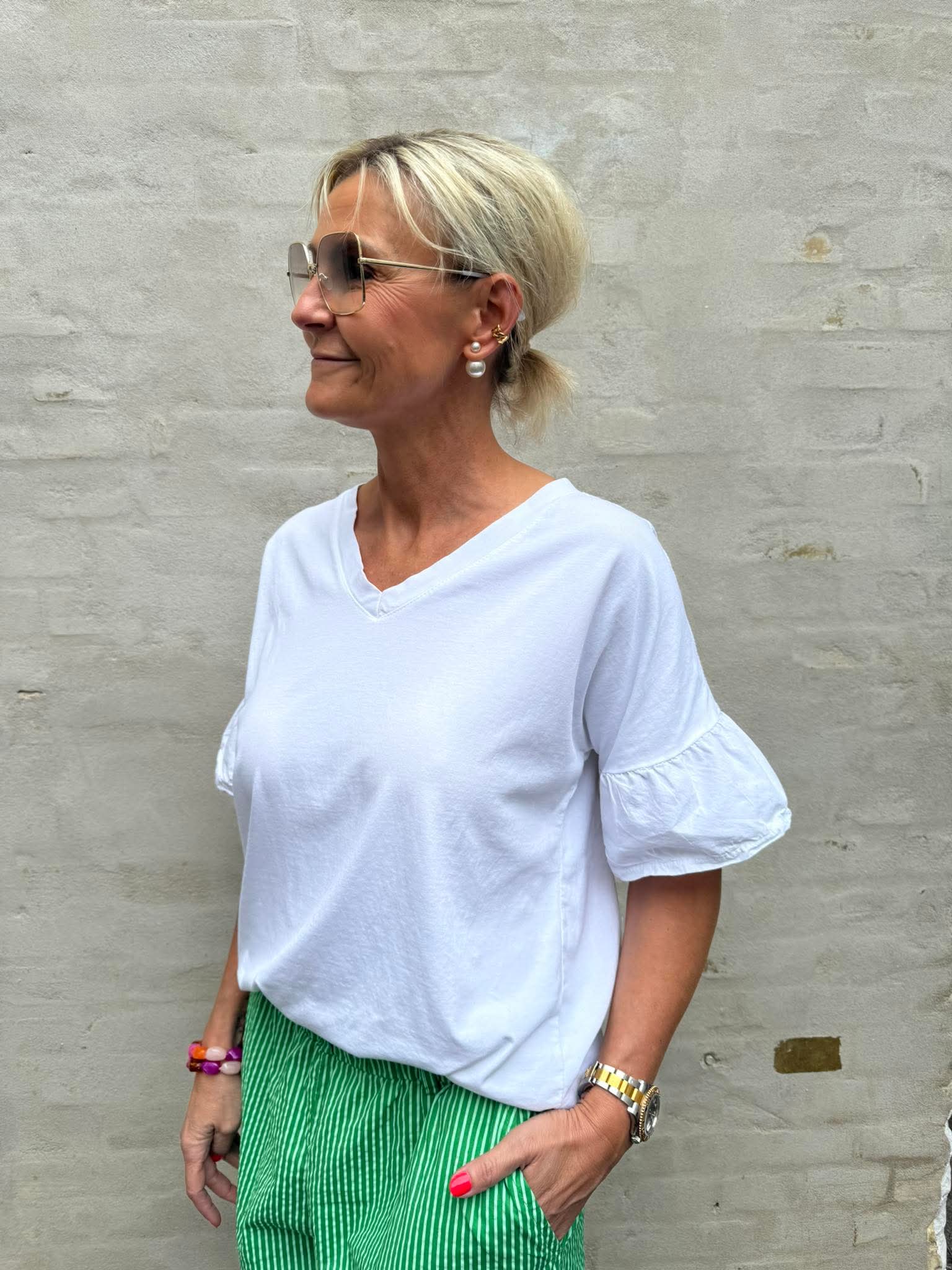 Sabele Tee - White