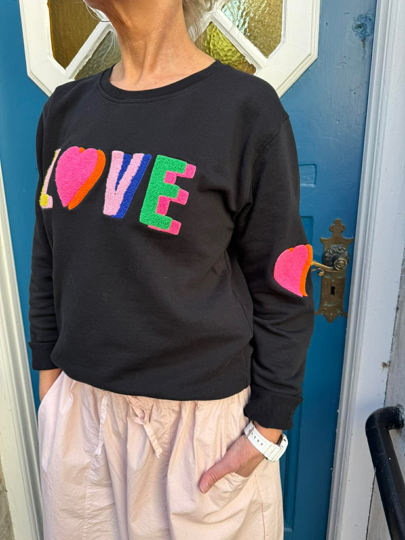 Sweat LOVE - Black/Multi