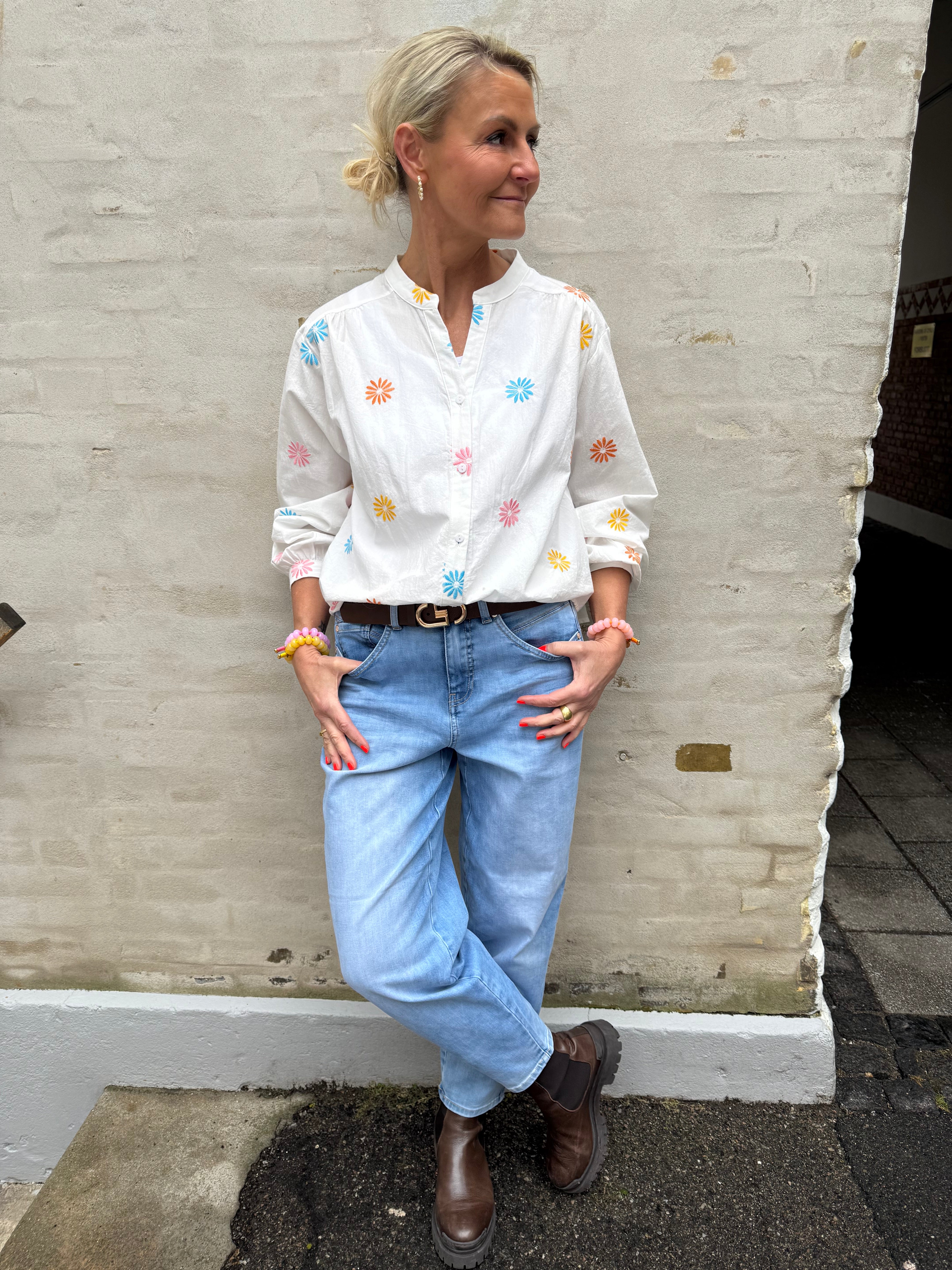 Karlie Barrel - Ljusblå tvättad