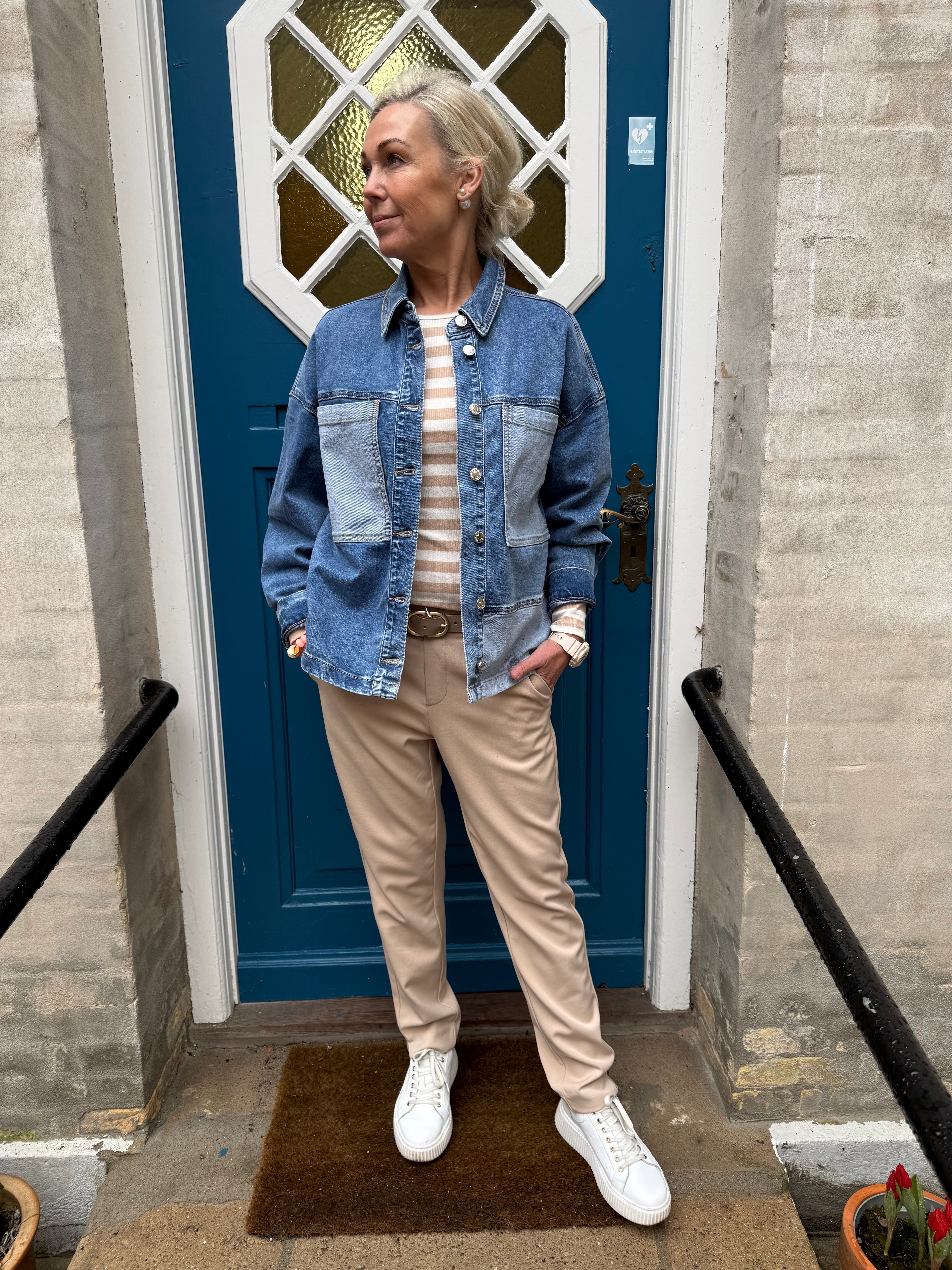 Milja Skjorta - Blå Denim