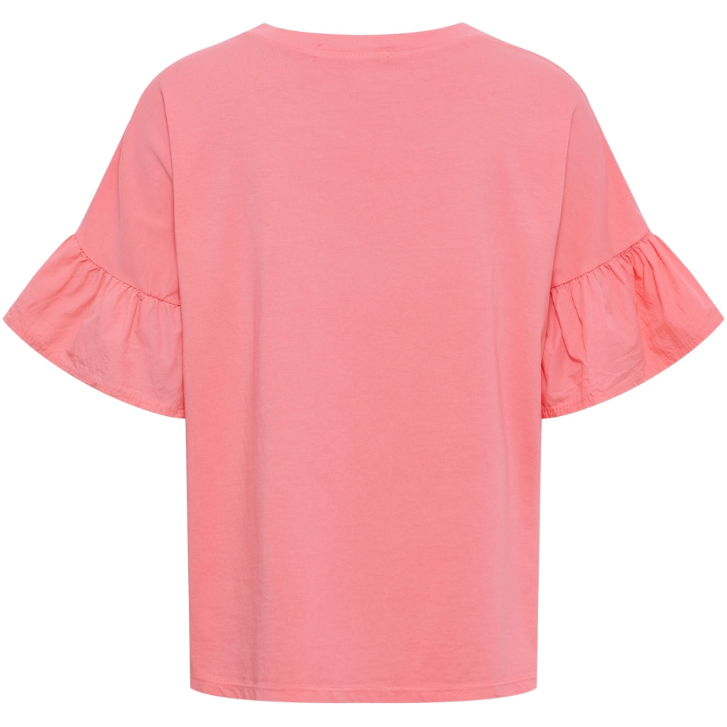 Herdis T-shirt - Svart/Beige