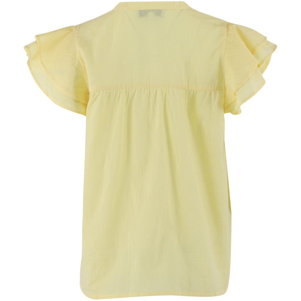 Christel Solid Top - Ljusgul