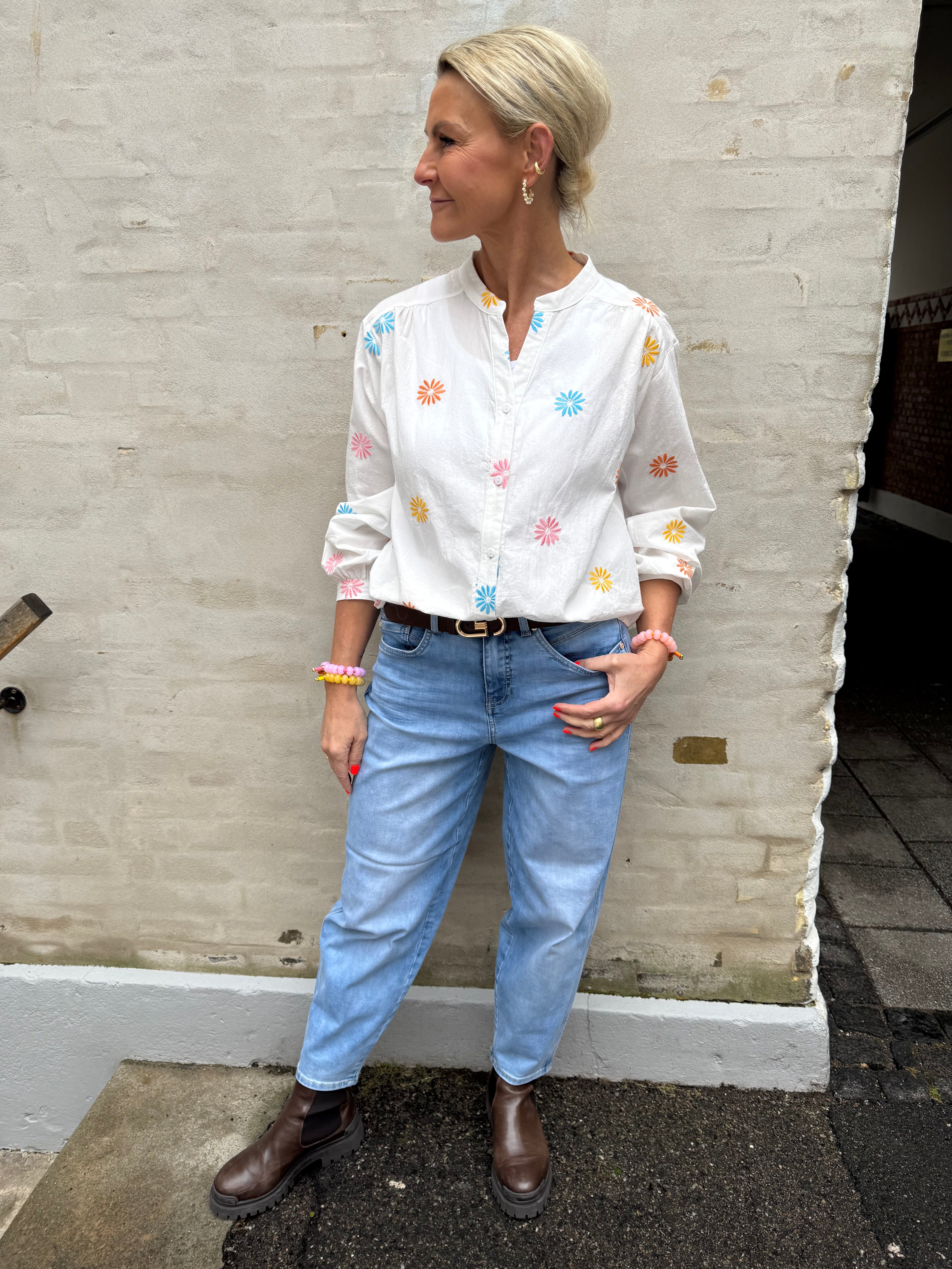 Karlie Barrel - Ljusblå tvättad