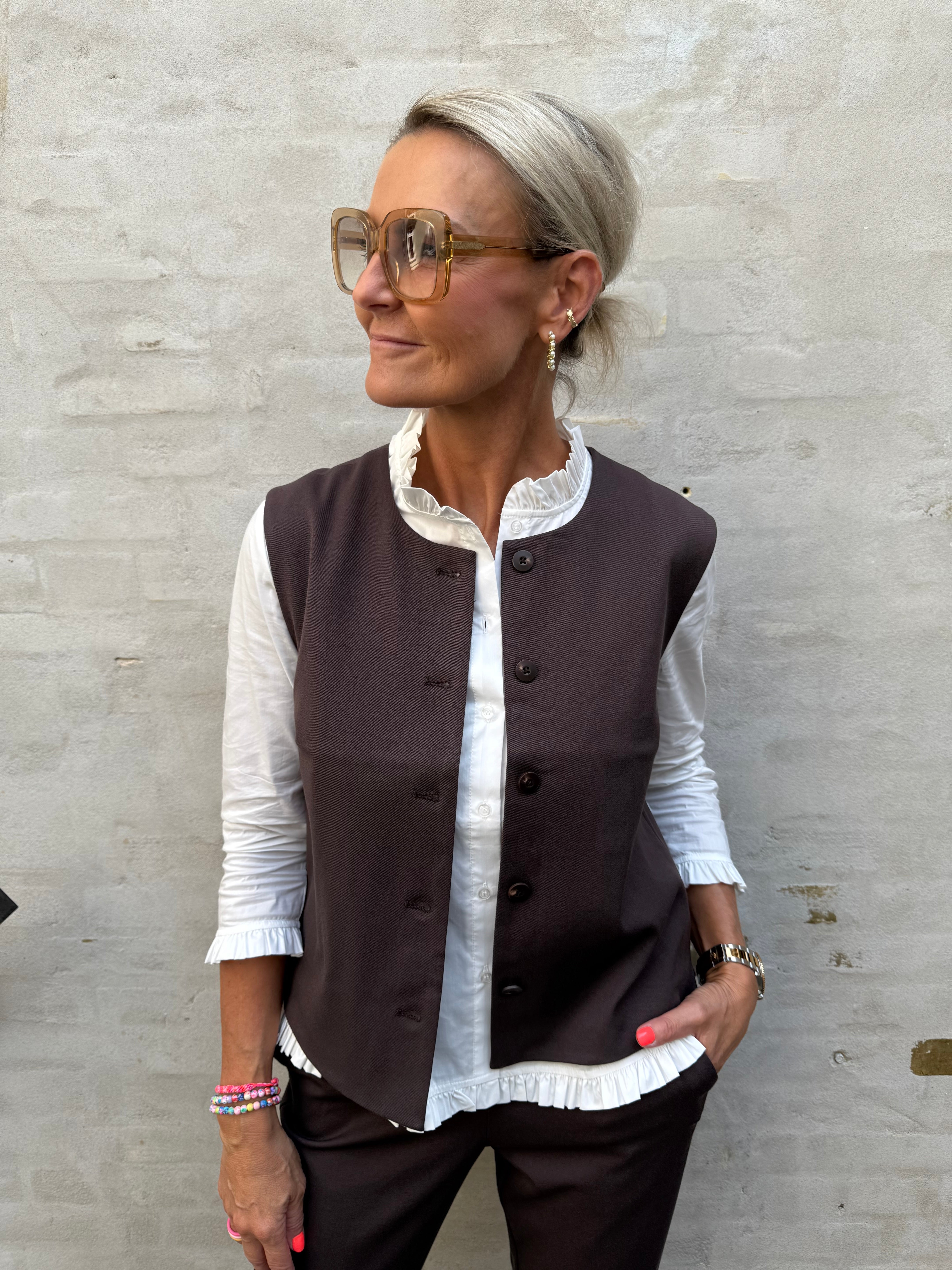 Kiea Antoinette Skjorta - Spring Gardenia