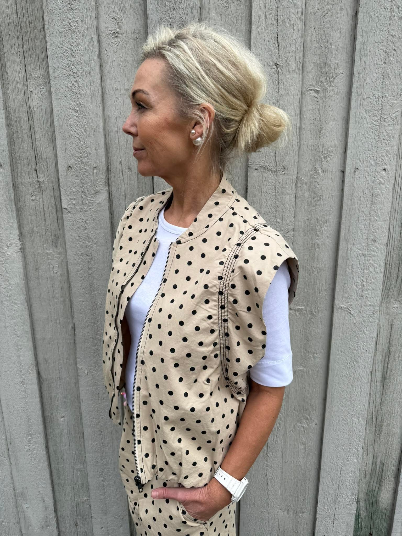 DiddiCC Cargo Dot väst - Bone