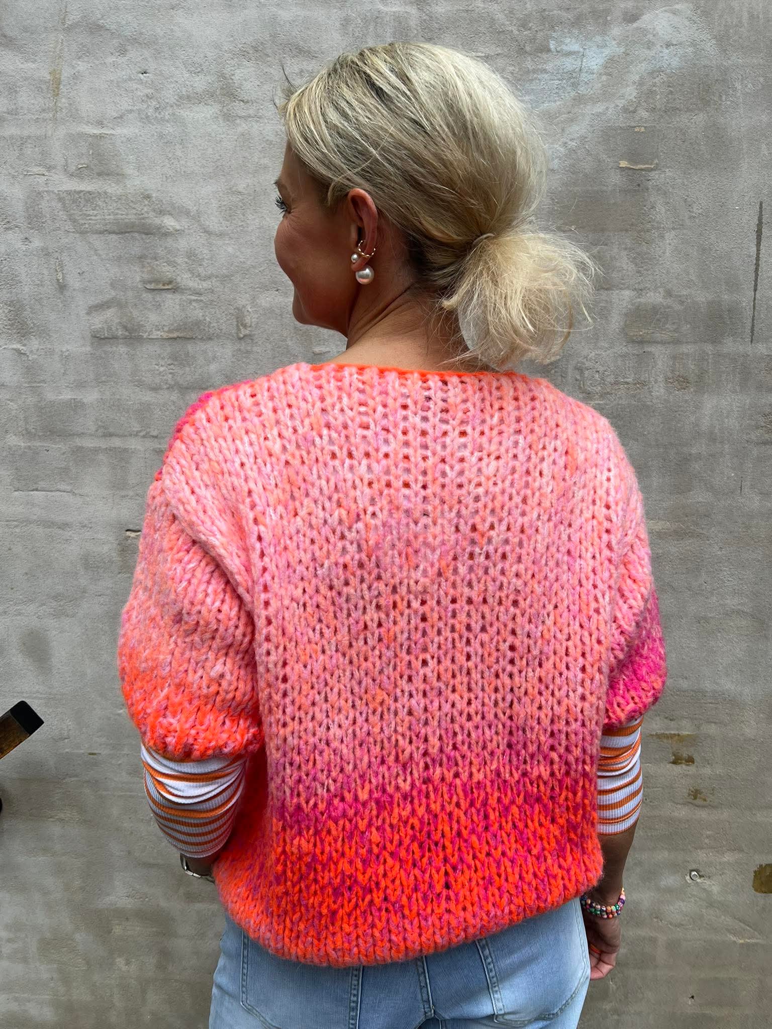 Grace Knit - Orange/Rosa/Röd