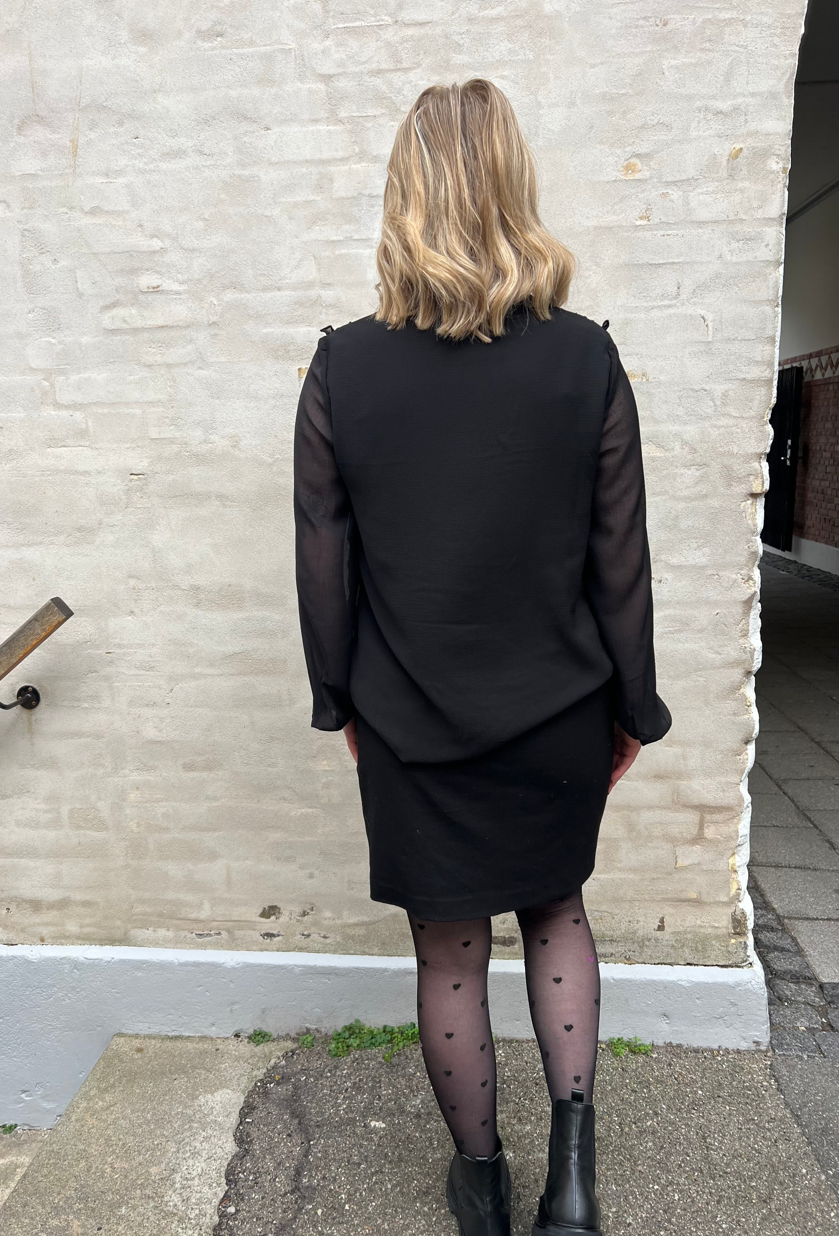 LINEA LS TOPP - Svart