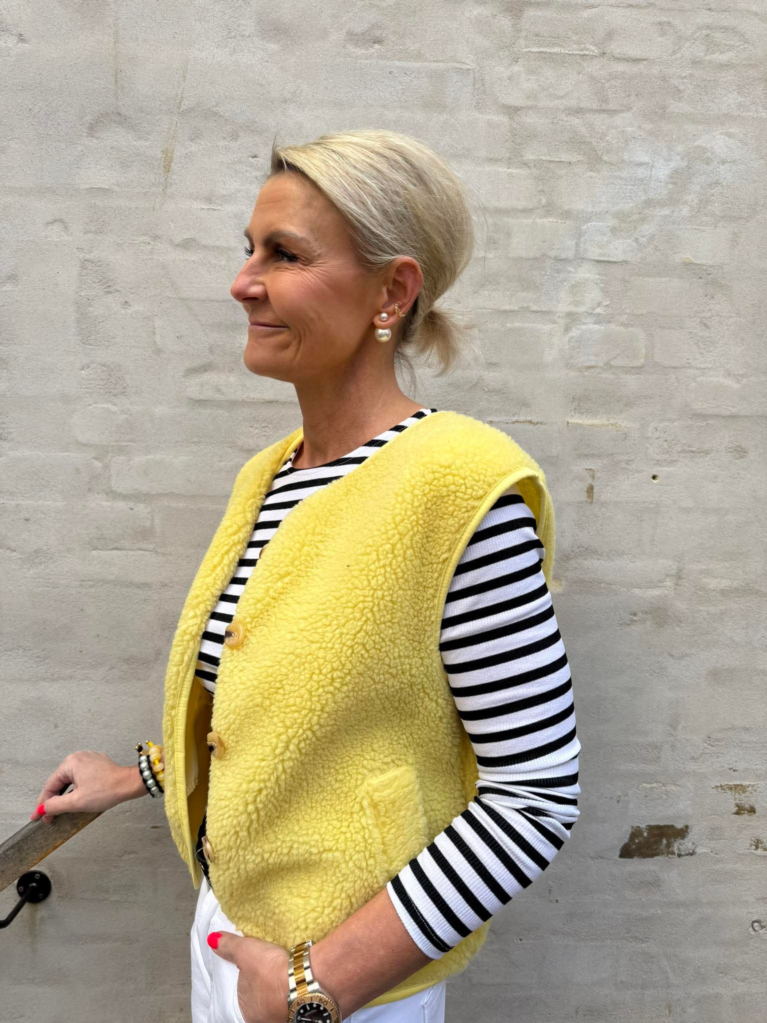 Molly Teddyväst - Gul