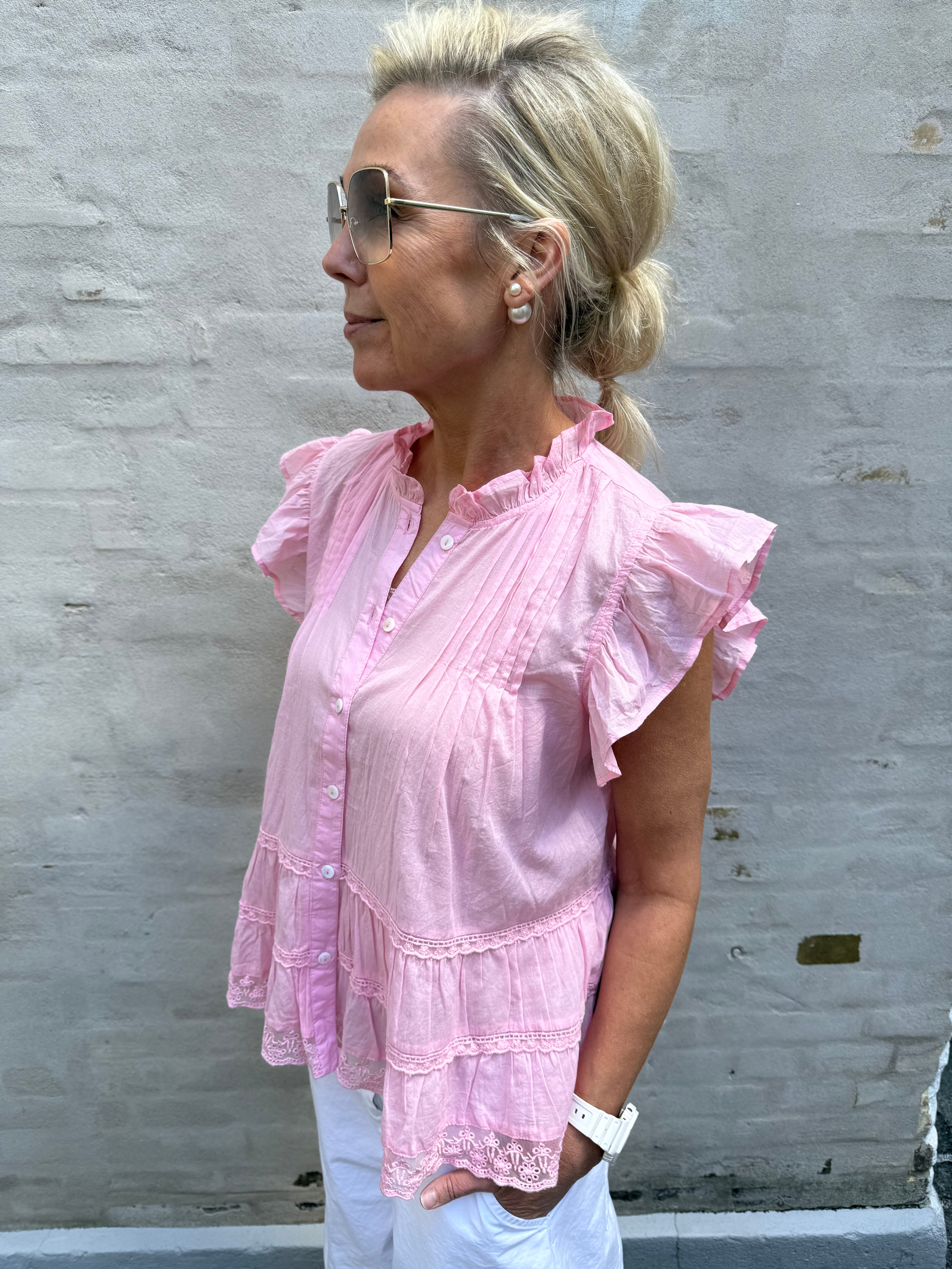 Audrey Top - Light Pink