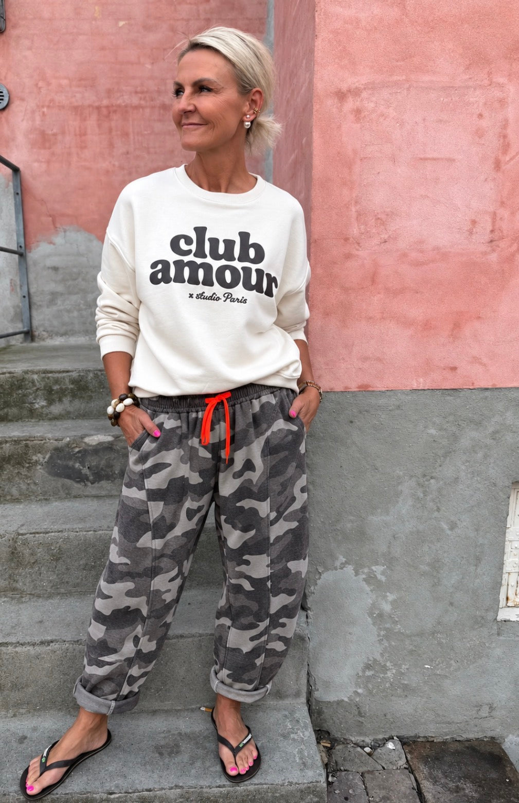 Very Camo Sweatpants - Khaki/Beige