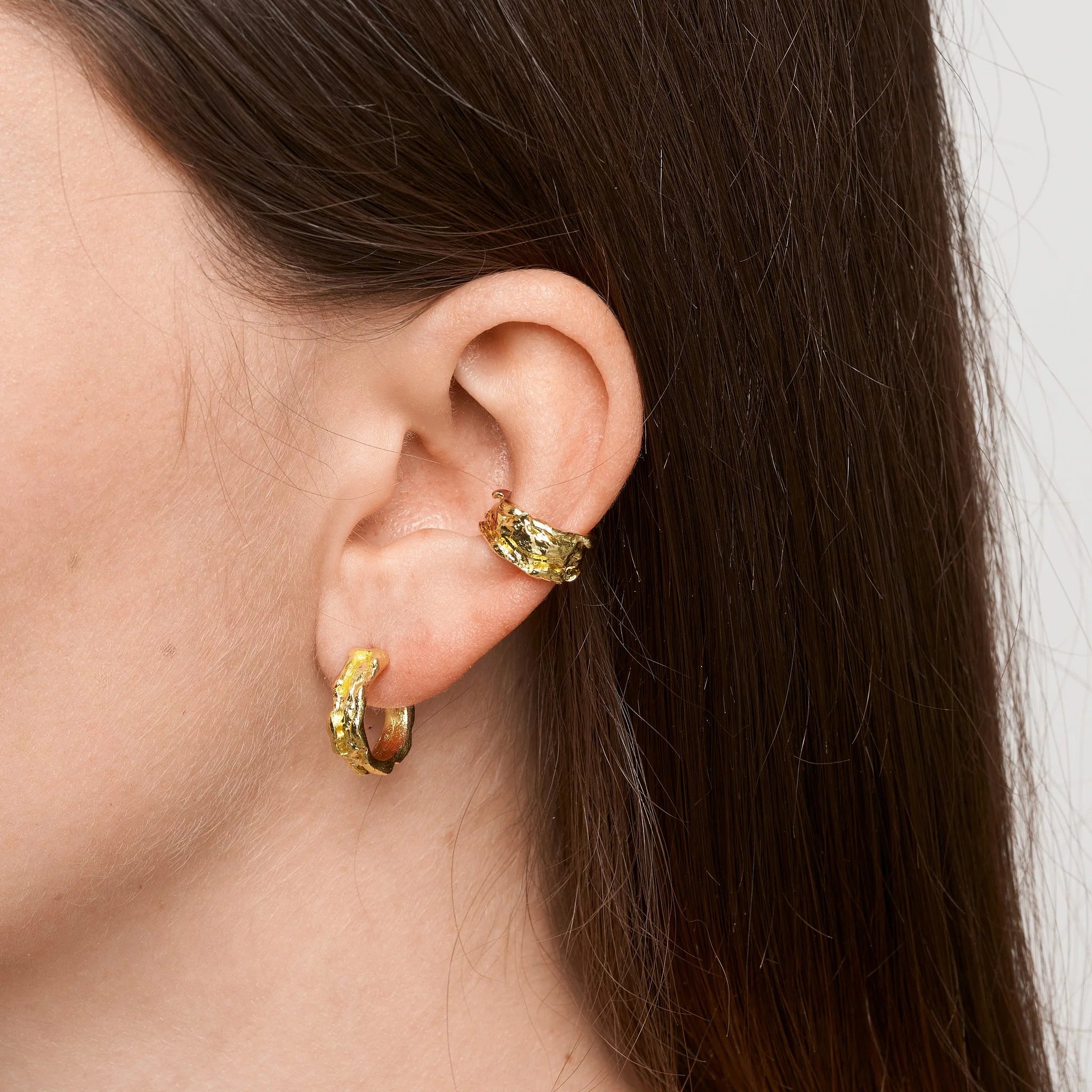 Anna Ear Cuff - Silver