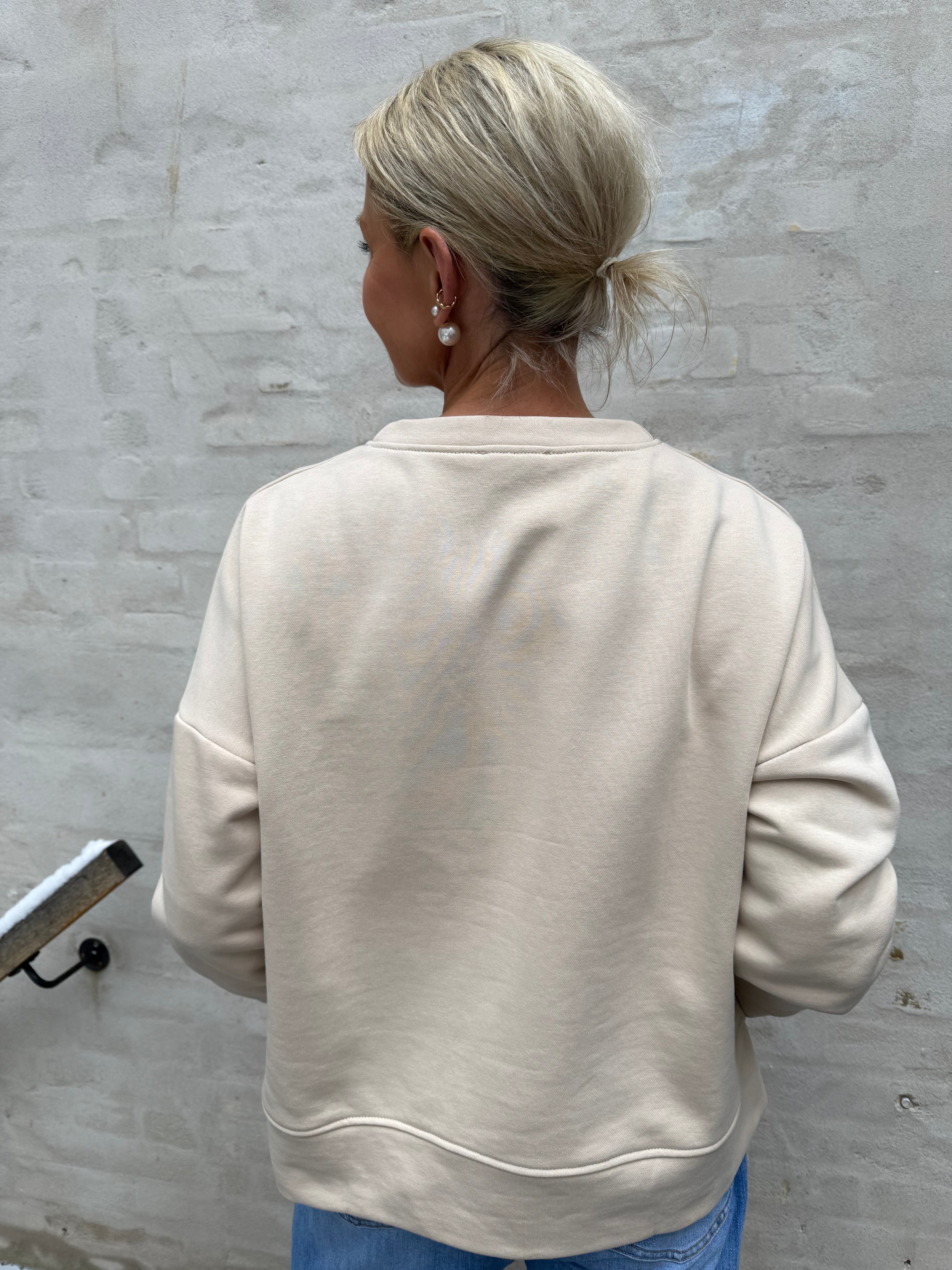 Life is Love Sweat - Beige