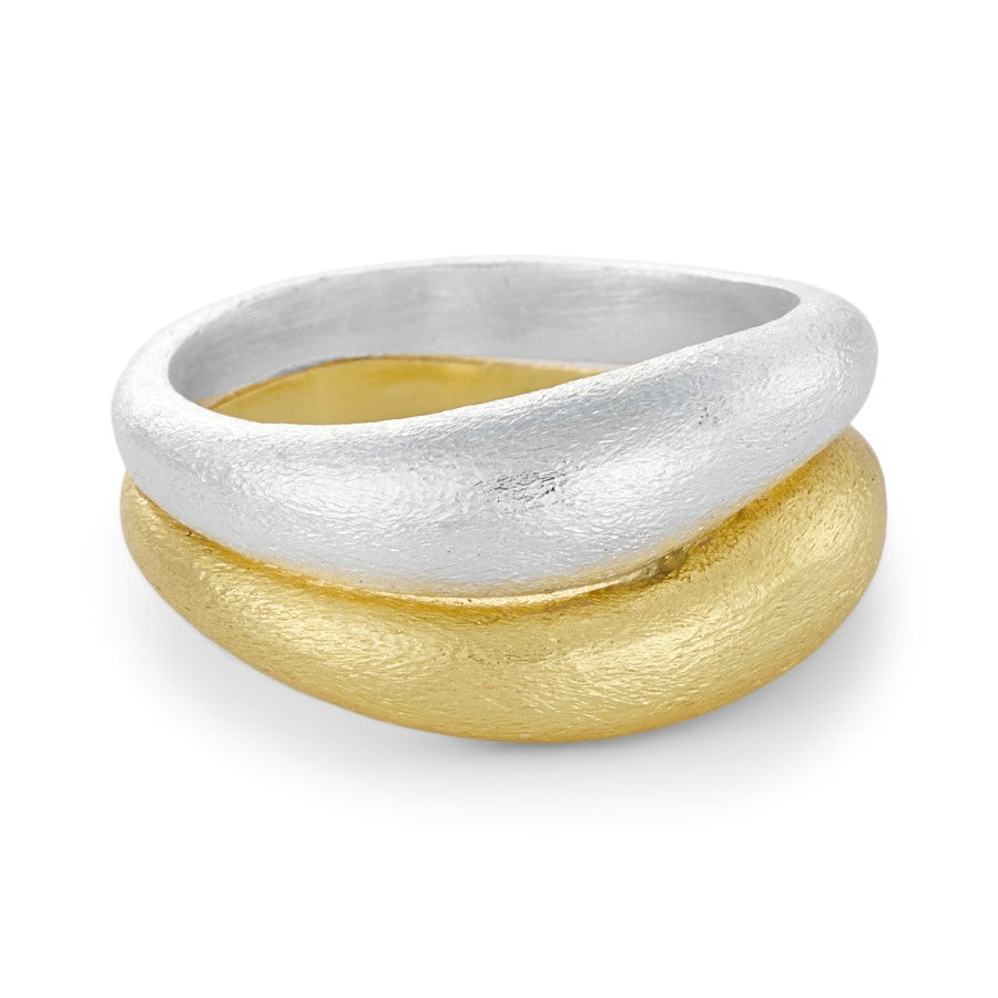 Echo Ring - Silver/Guld