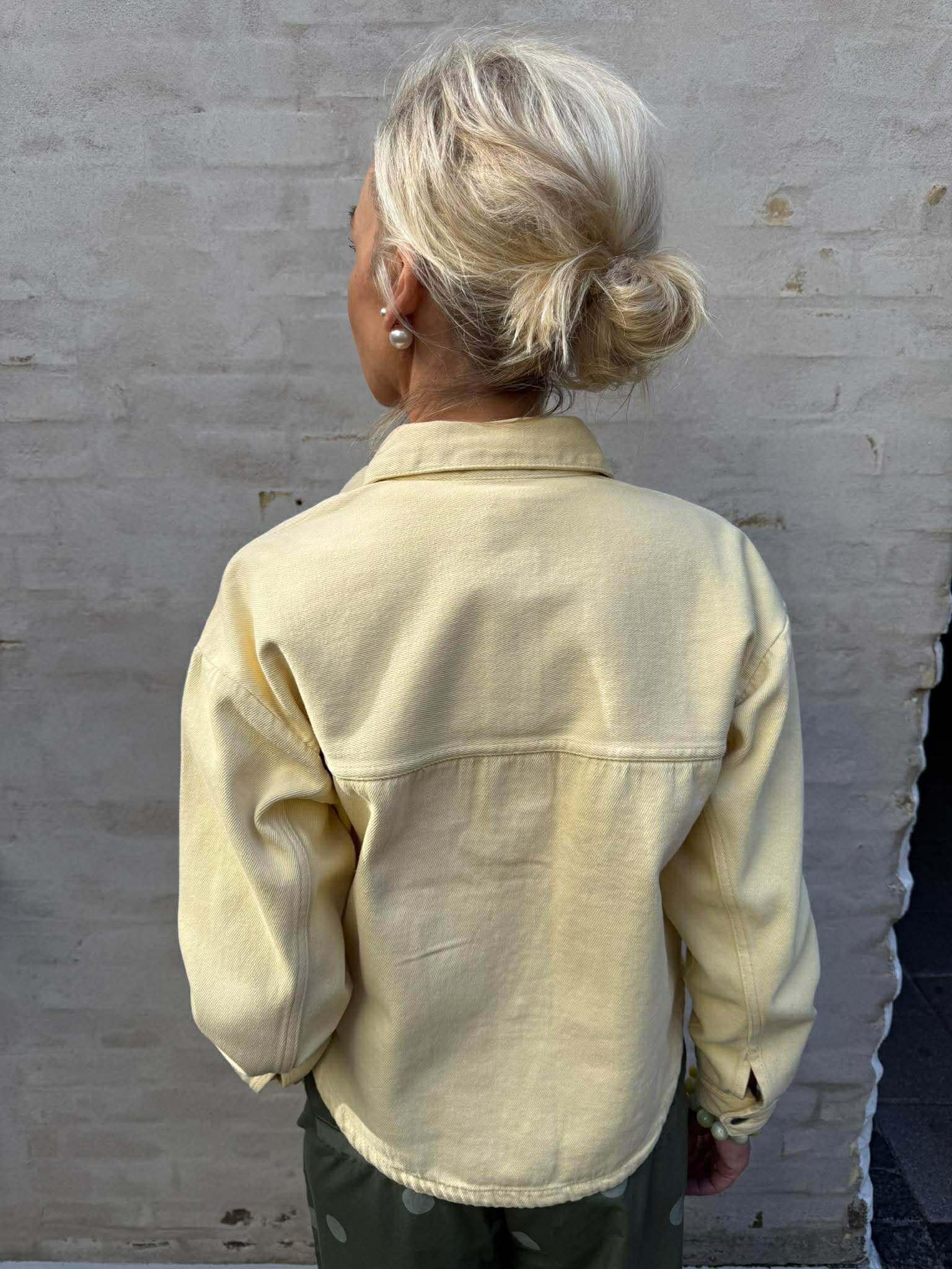 NOMA L/S SHACKET - Double Cream