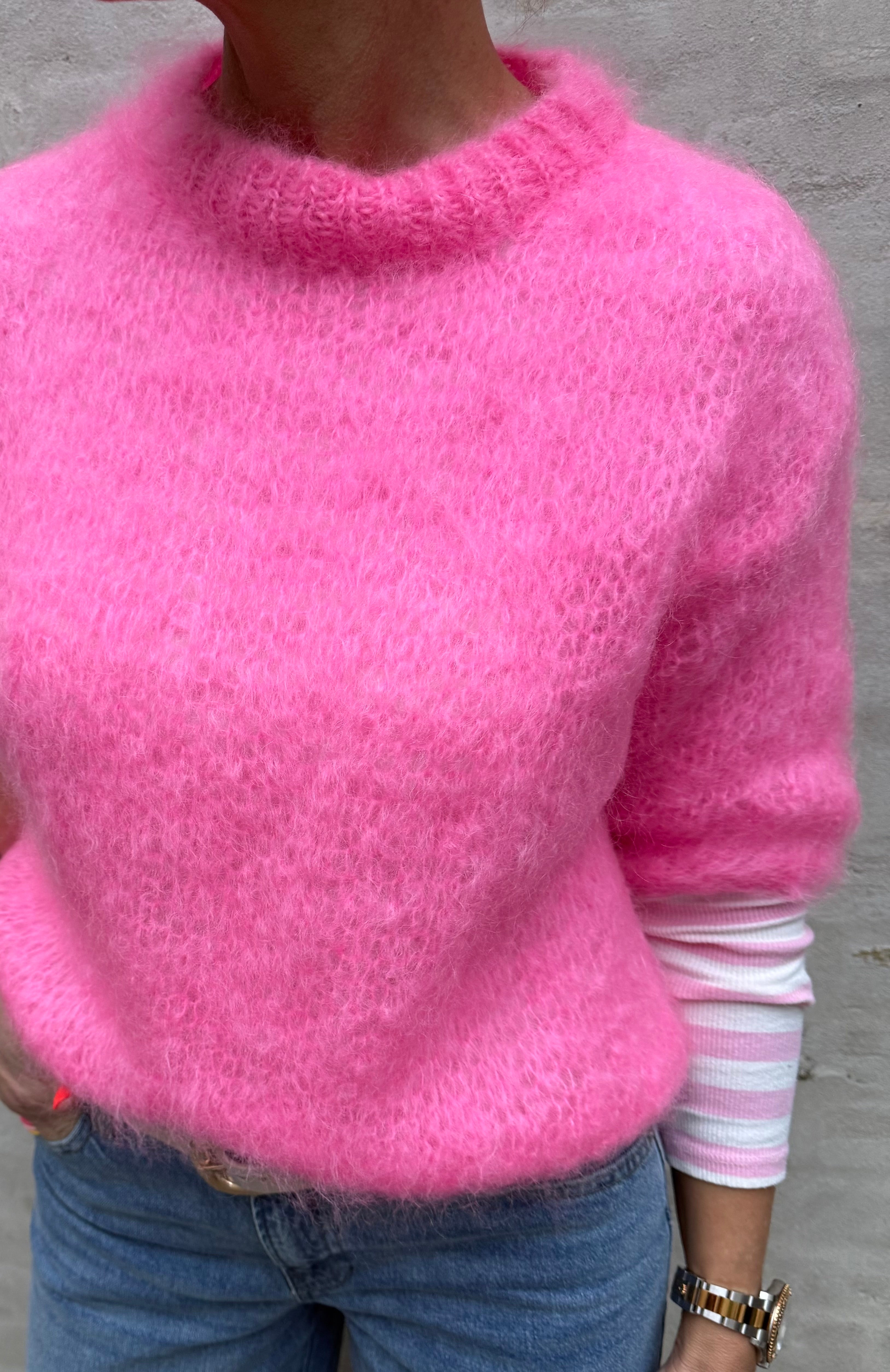 Renata Knit - Rosa Mohair