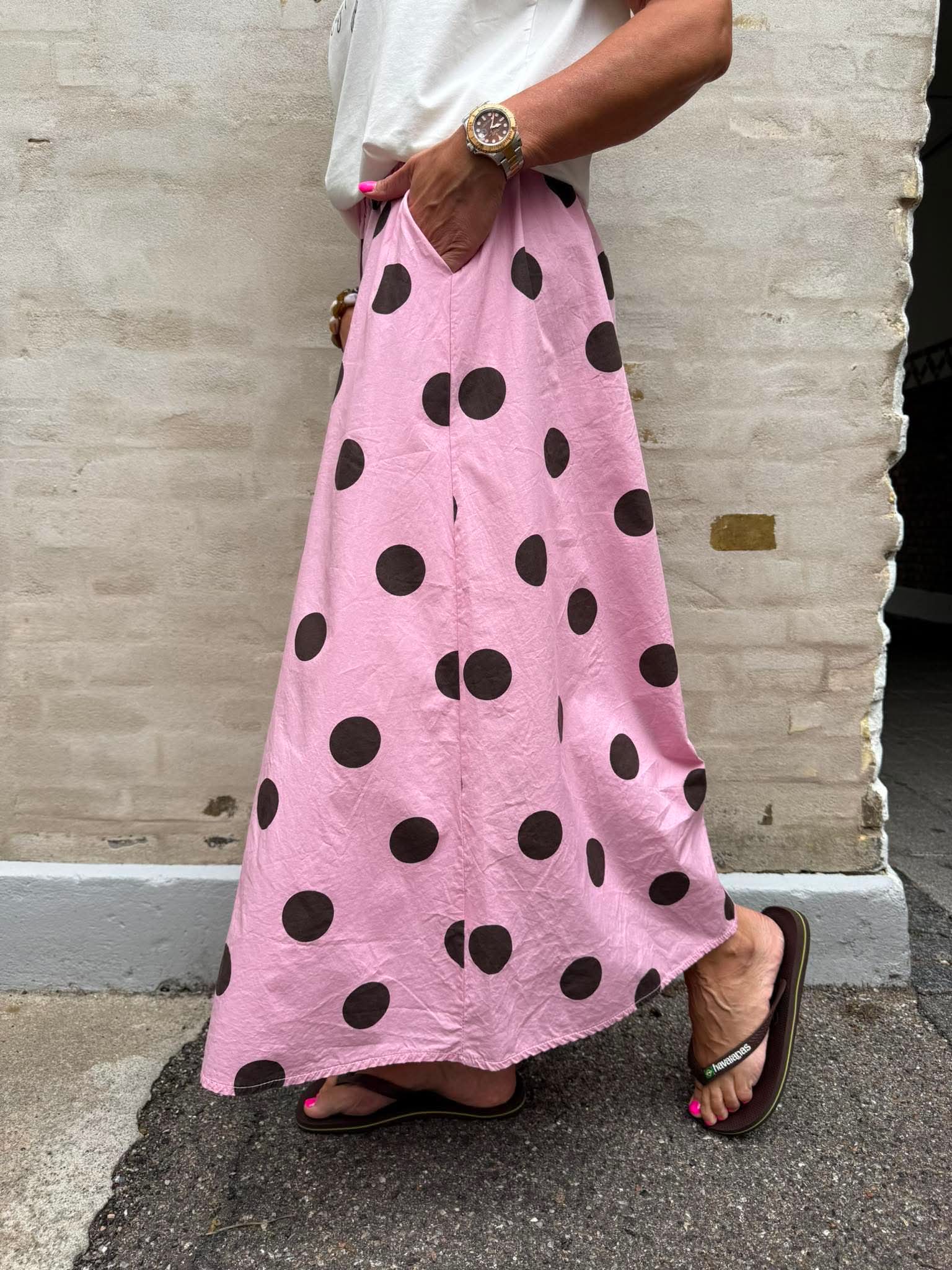ABBIE Skirt - Rose Dot