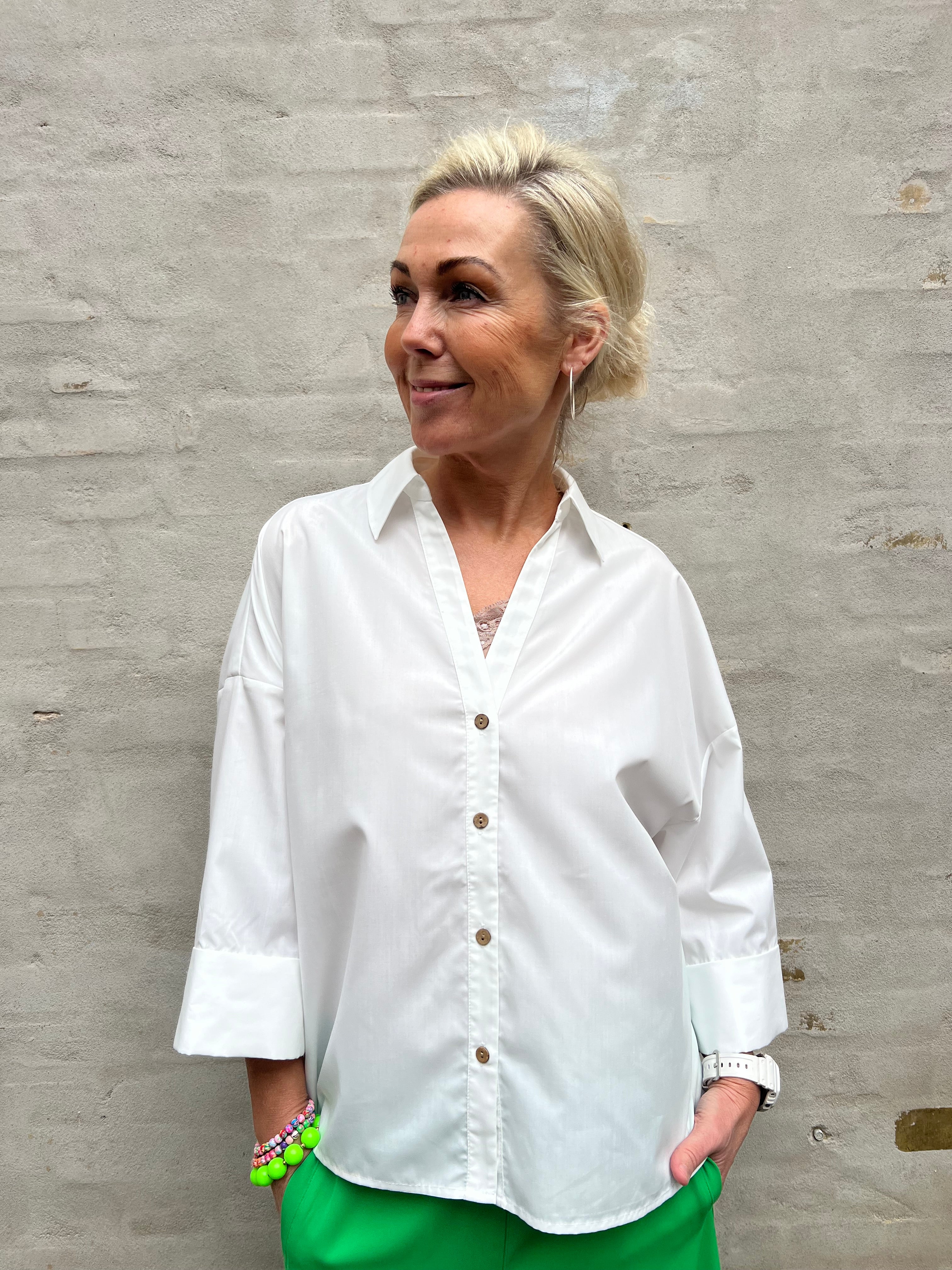 Augusta skjorta - Vit