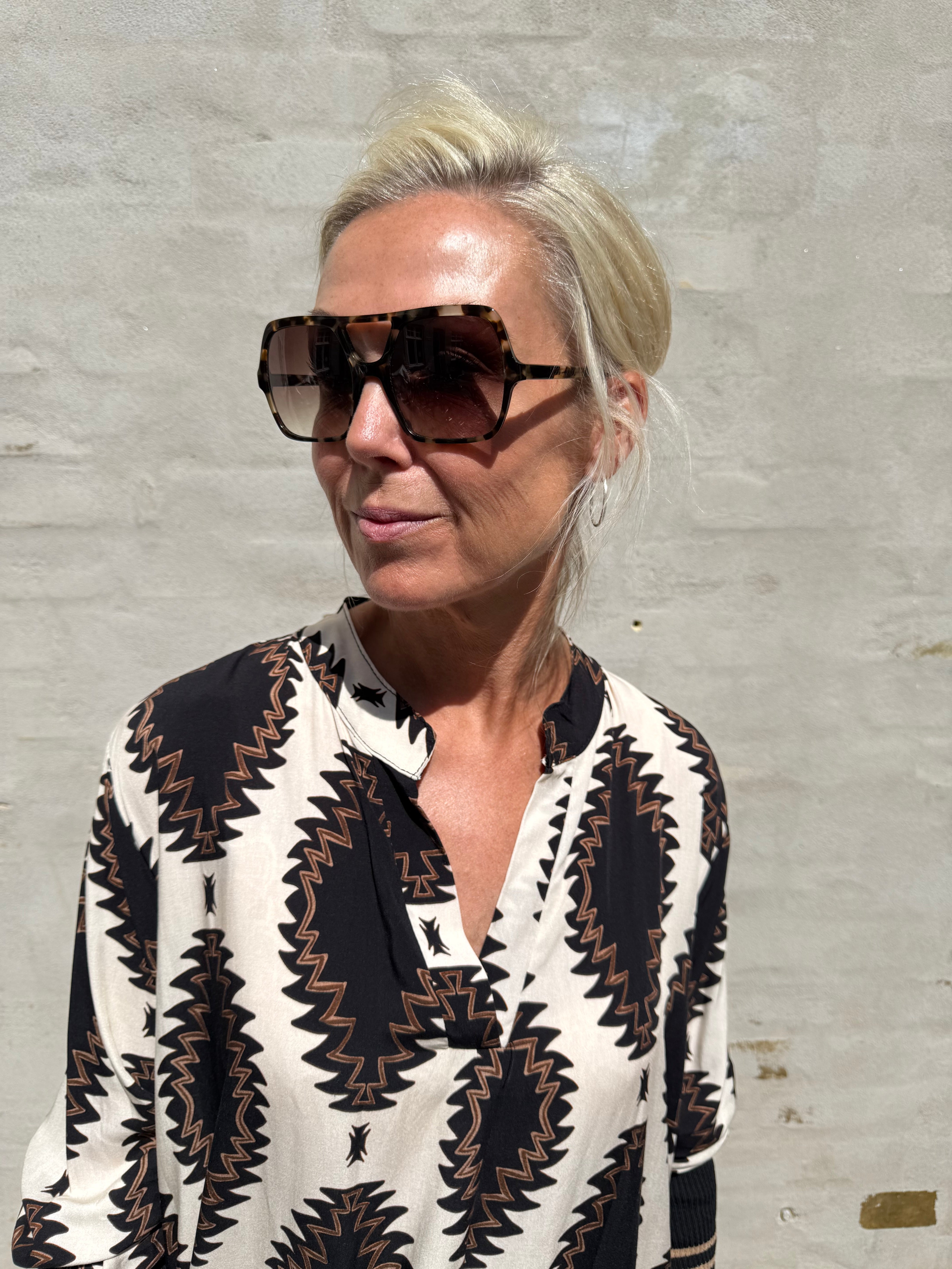 Lilly turtle bruna solglasögon