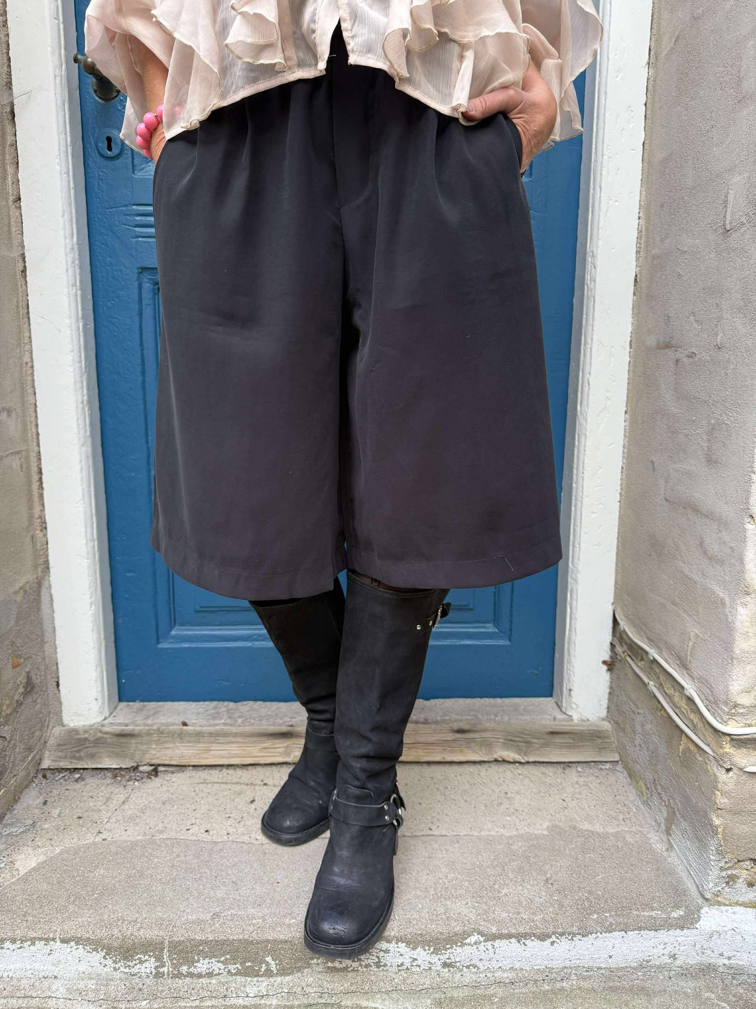 CASBA långa shorts - Svarta