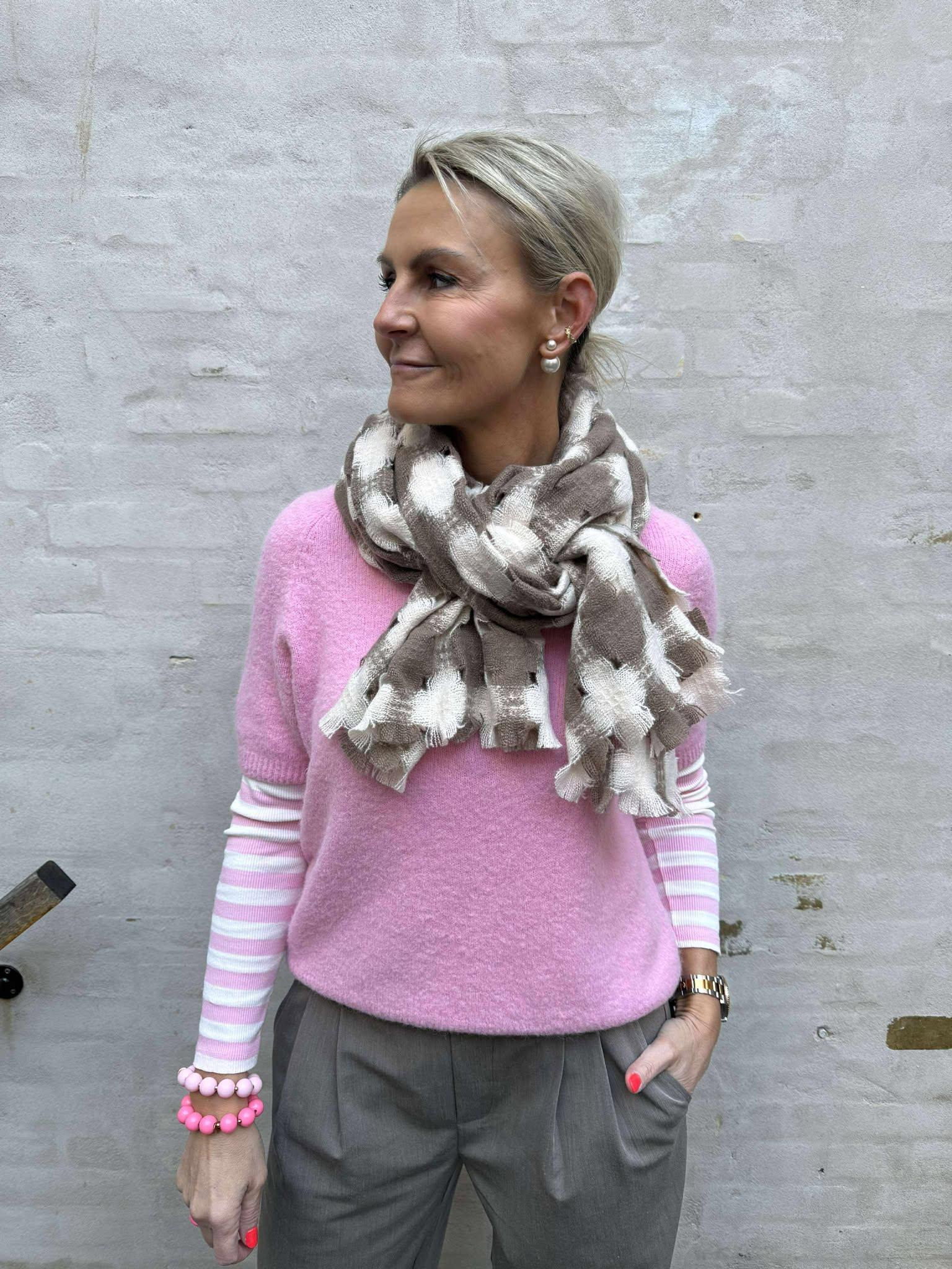 Giulia Knit - Bubblegum