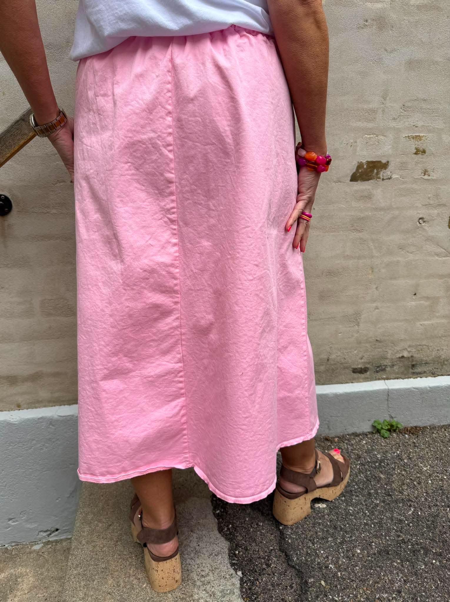 Betty Long Kjol - Rosa