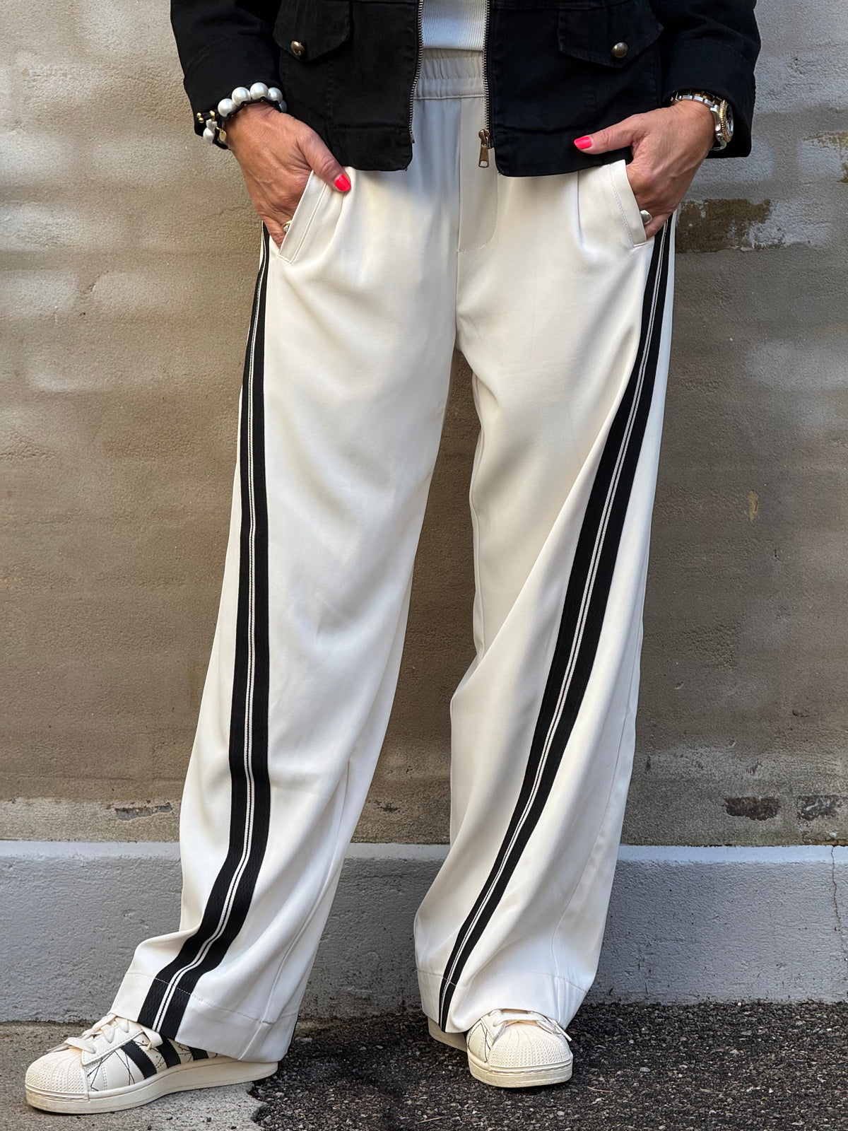AliniCC Double Panel Pant - Bone