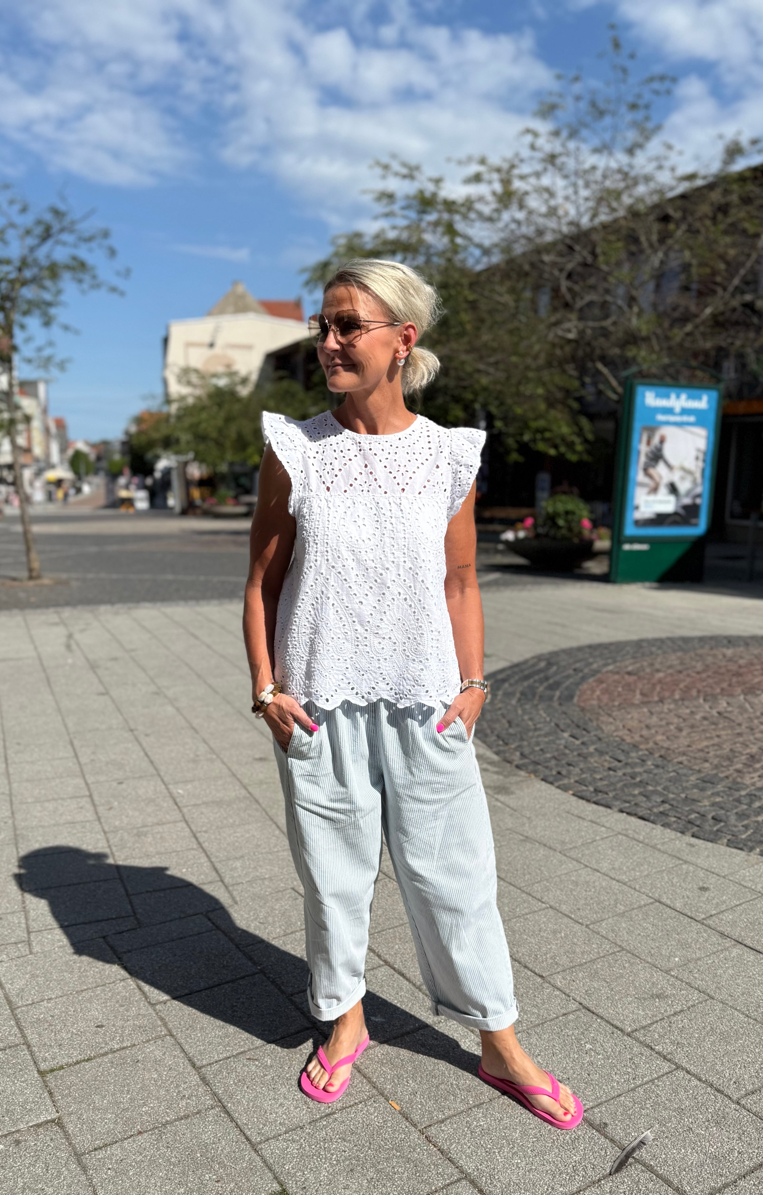 Angie Top - Vit