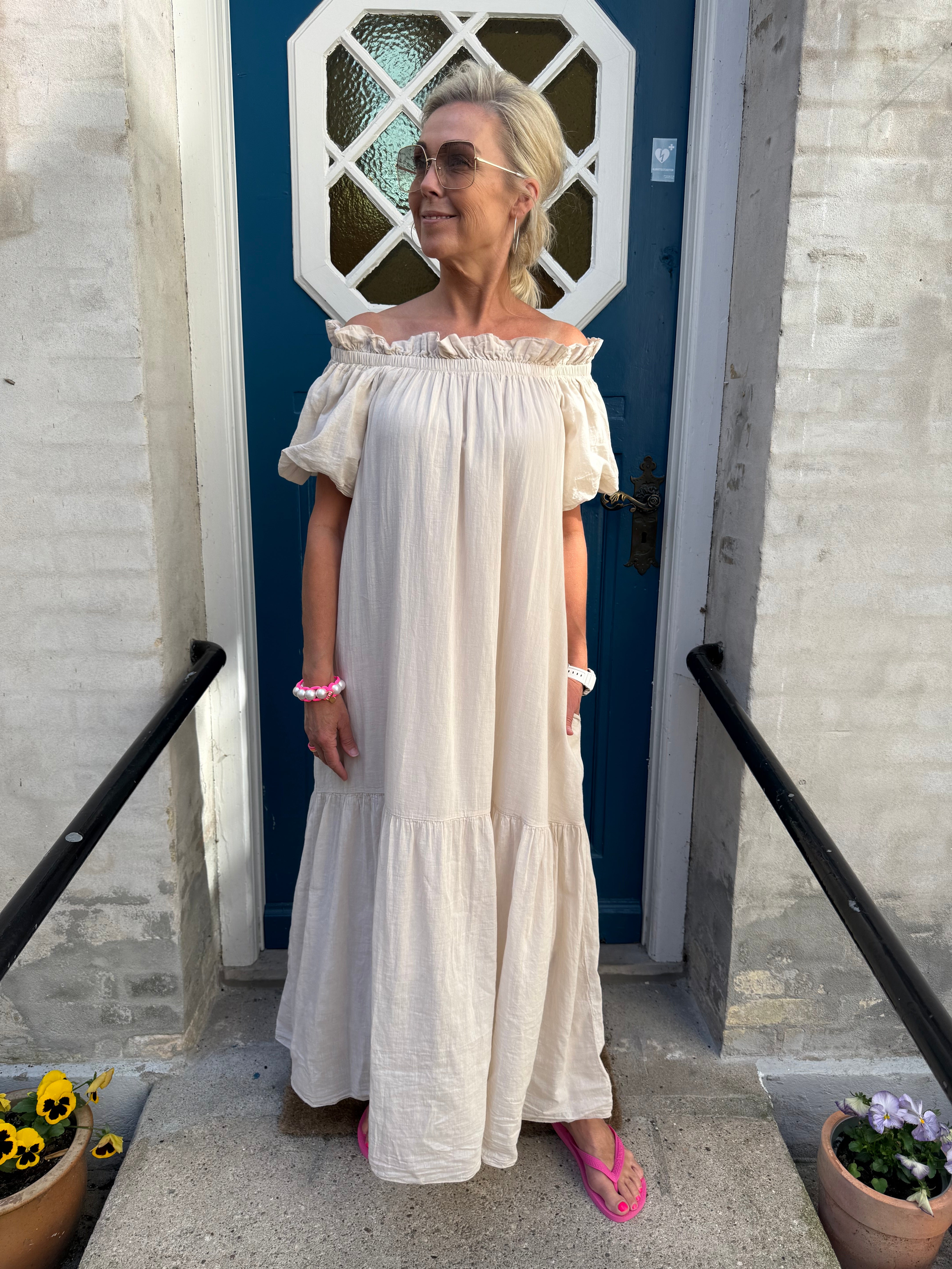 Zenith Dress - Beige
