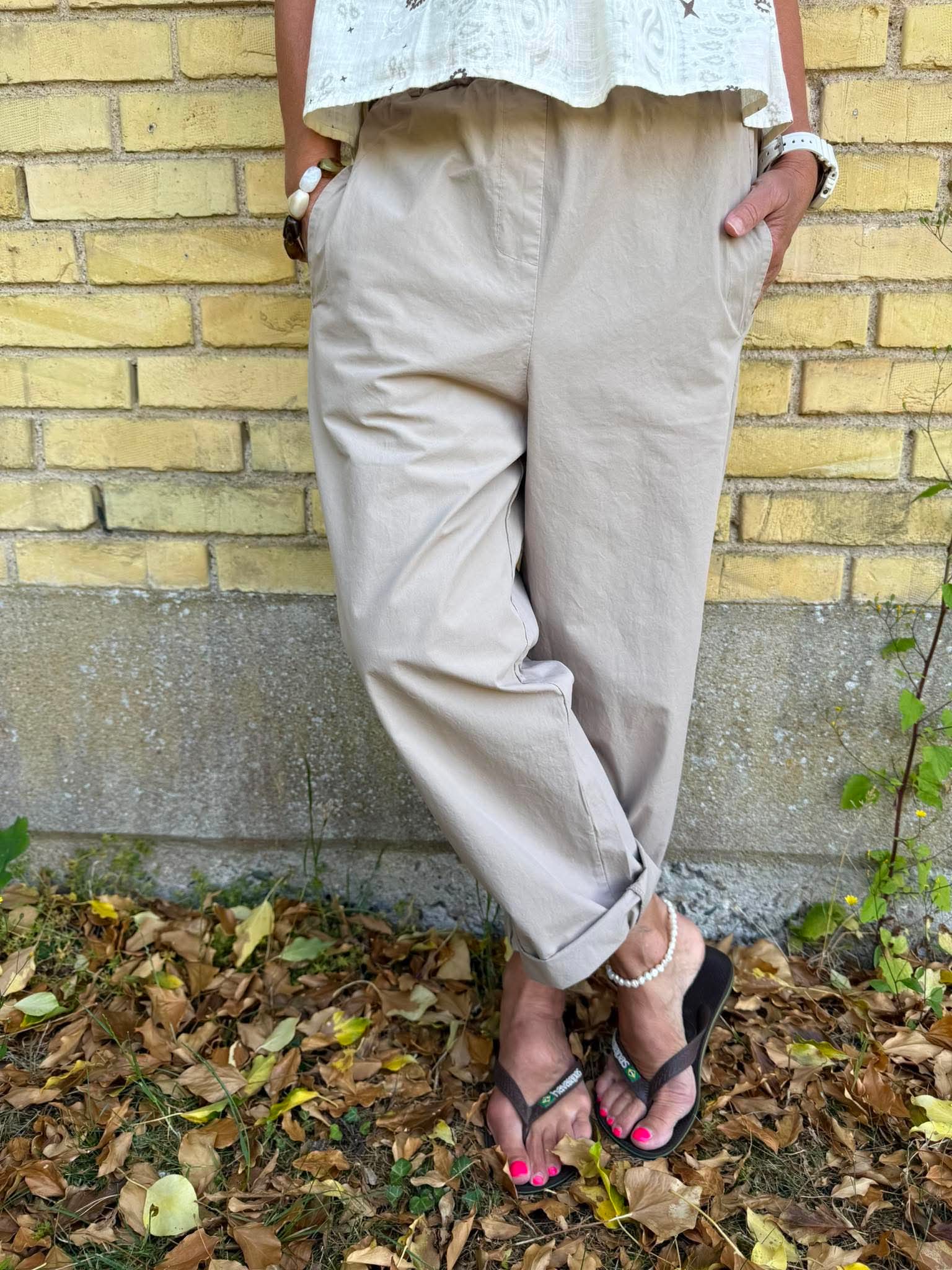 Gina Pants - Taupe
