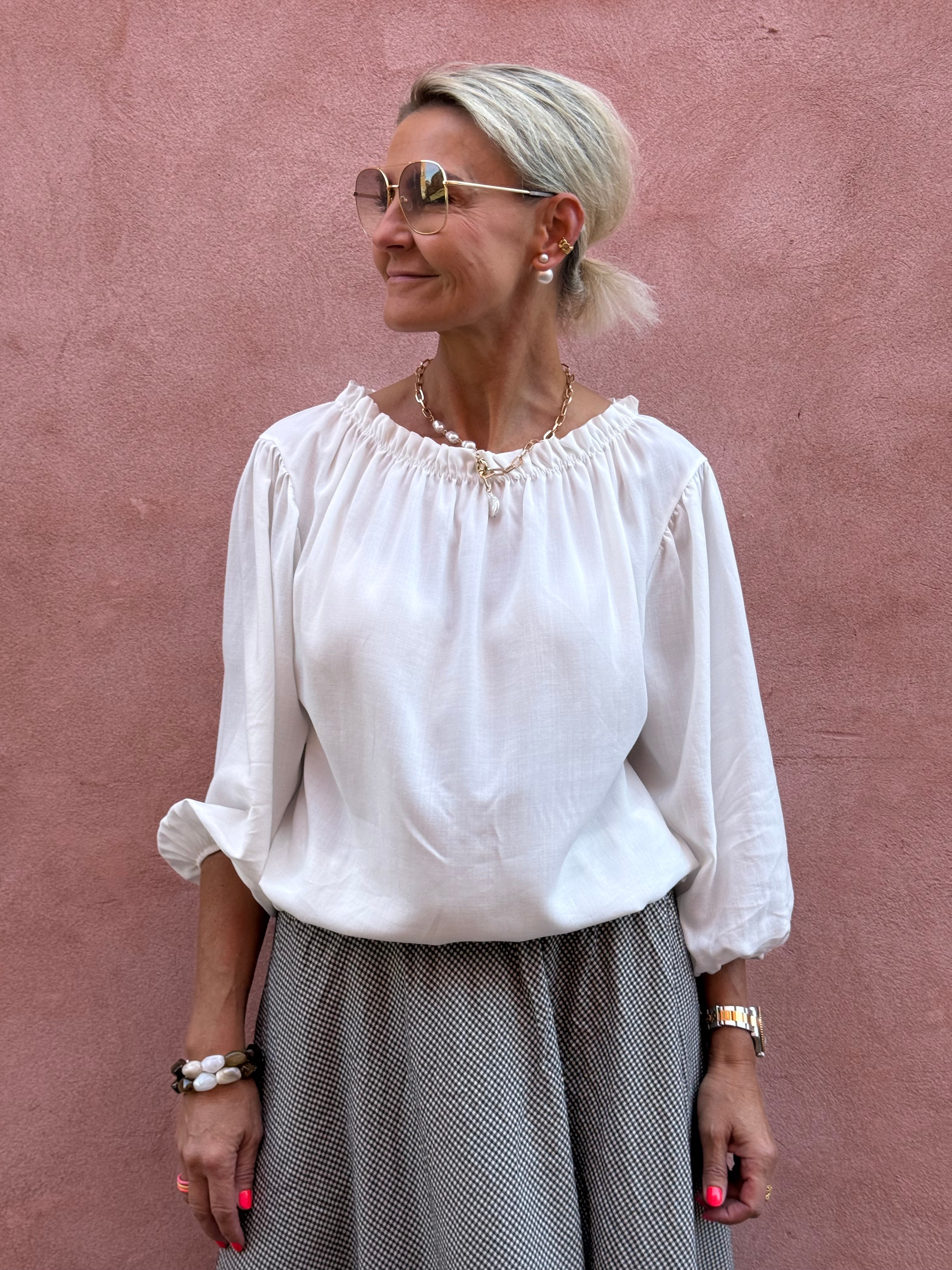 Juniper Blouse- Off White