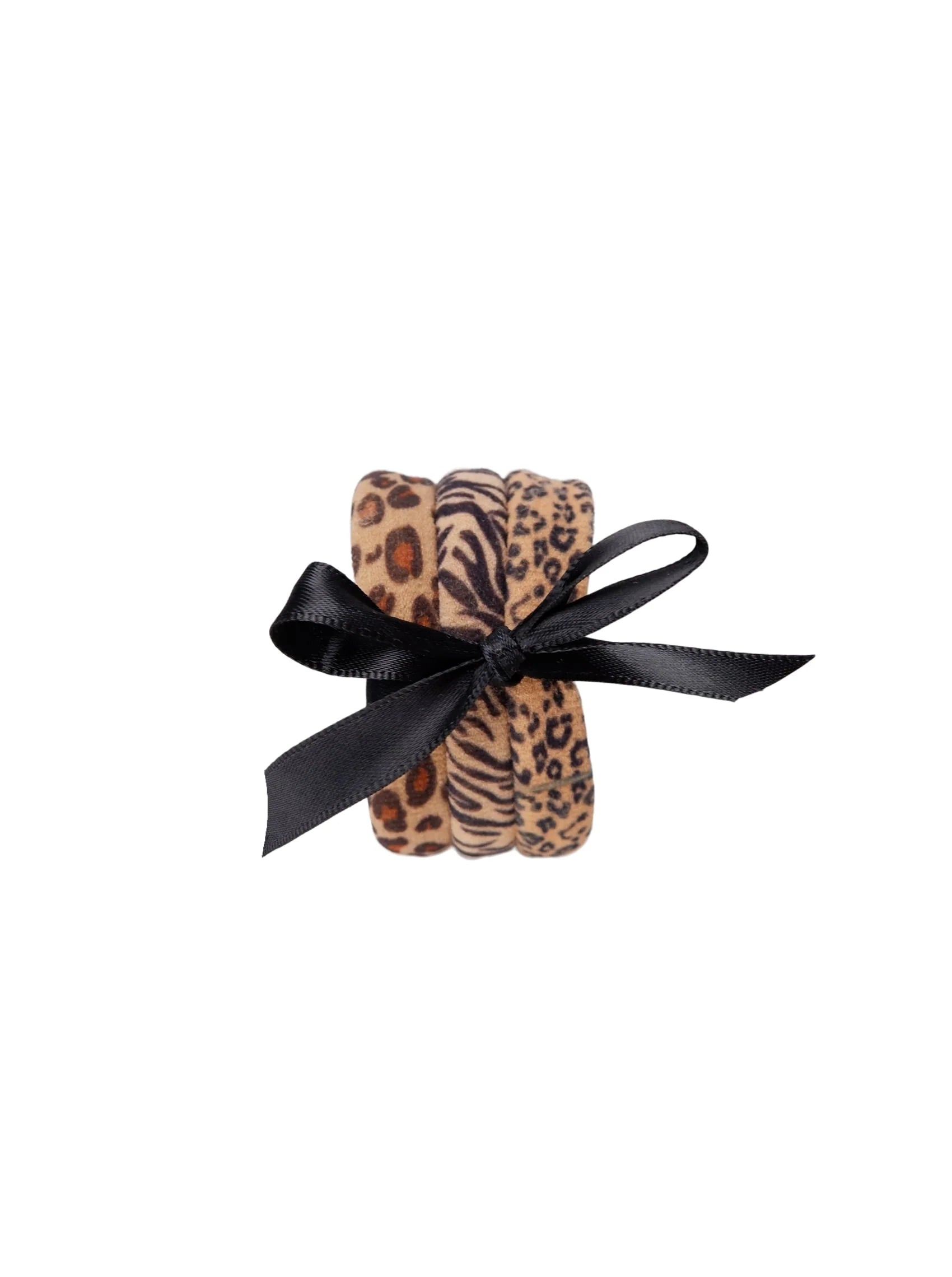 TANISHA resår, 3 st. - Leo Zebra Mix