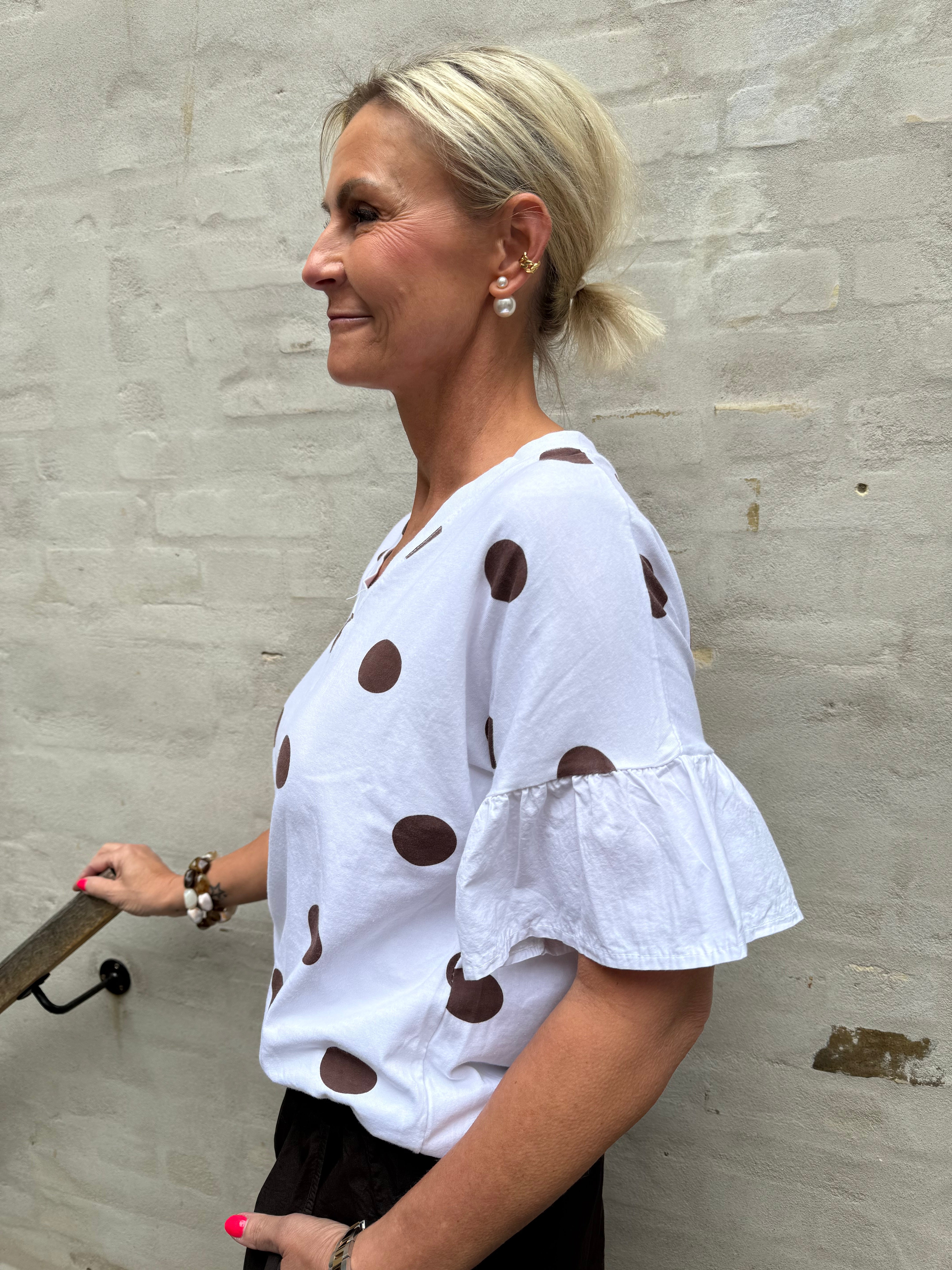 Dot Tee - Vit
