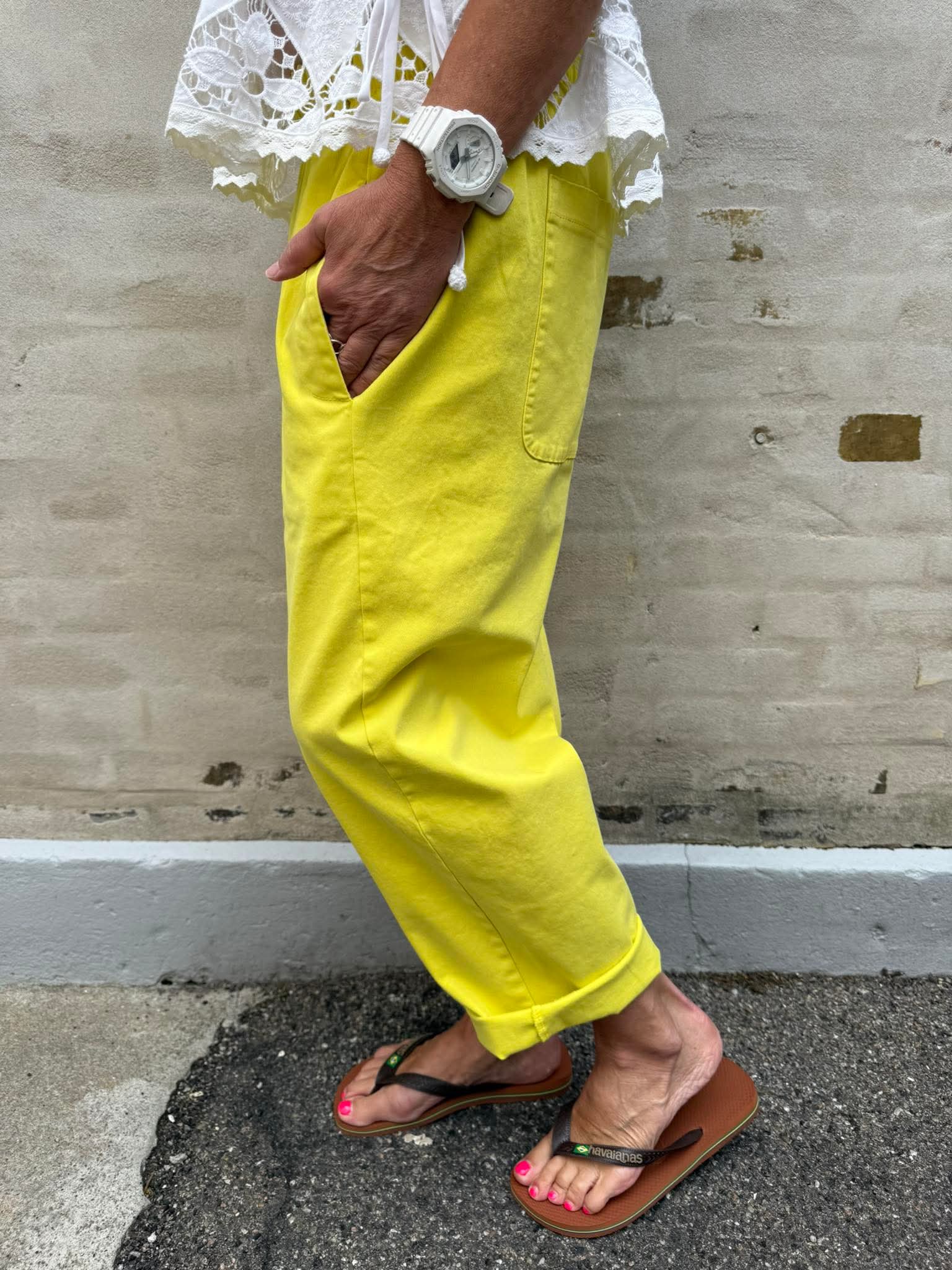 Dina Pants - Yellow