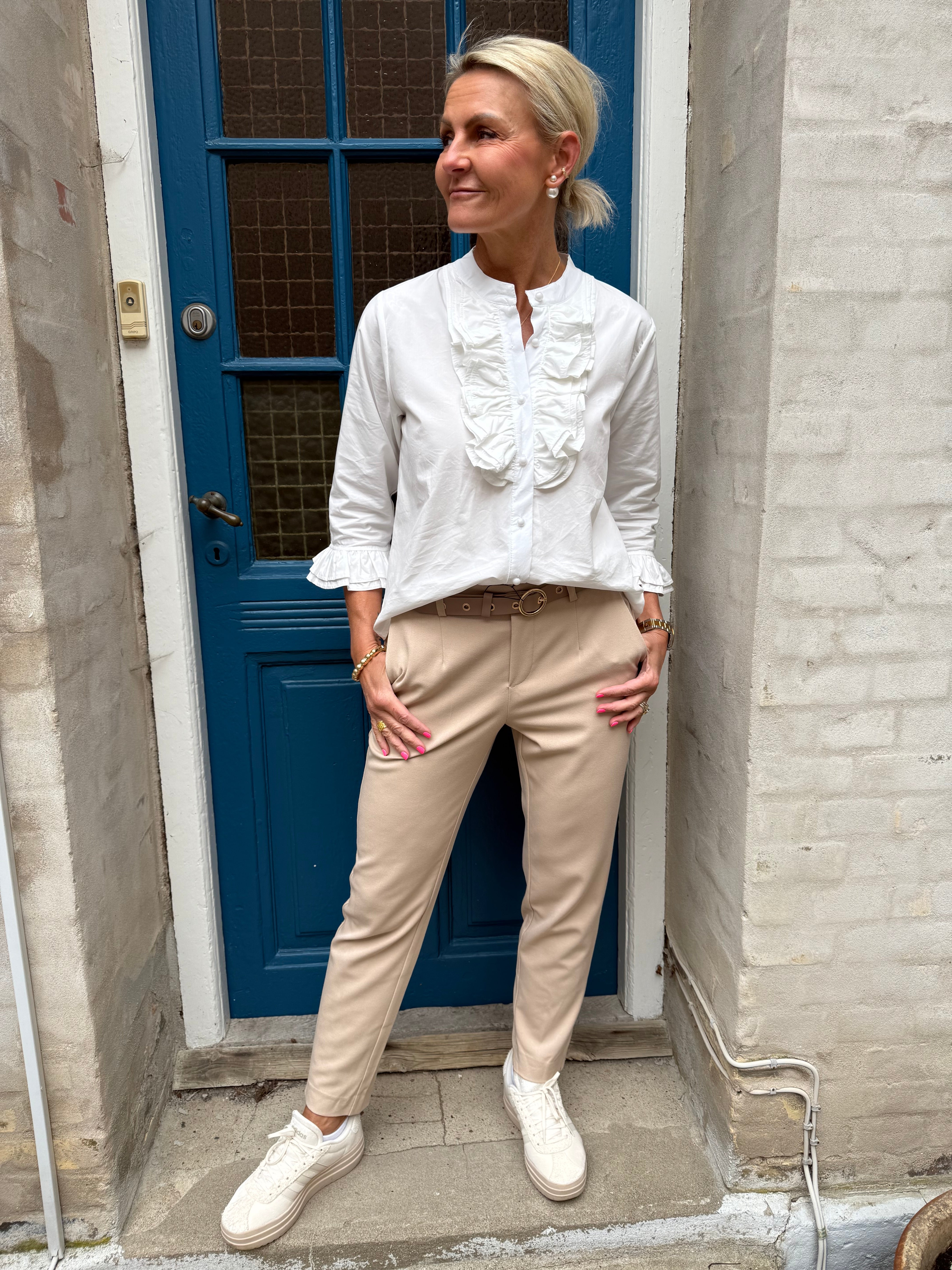 Lisa SLIM Pant - Humus