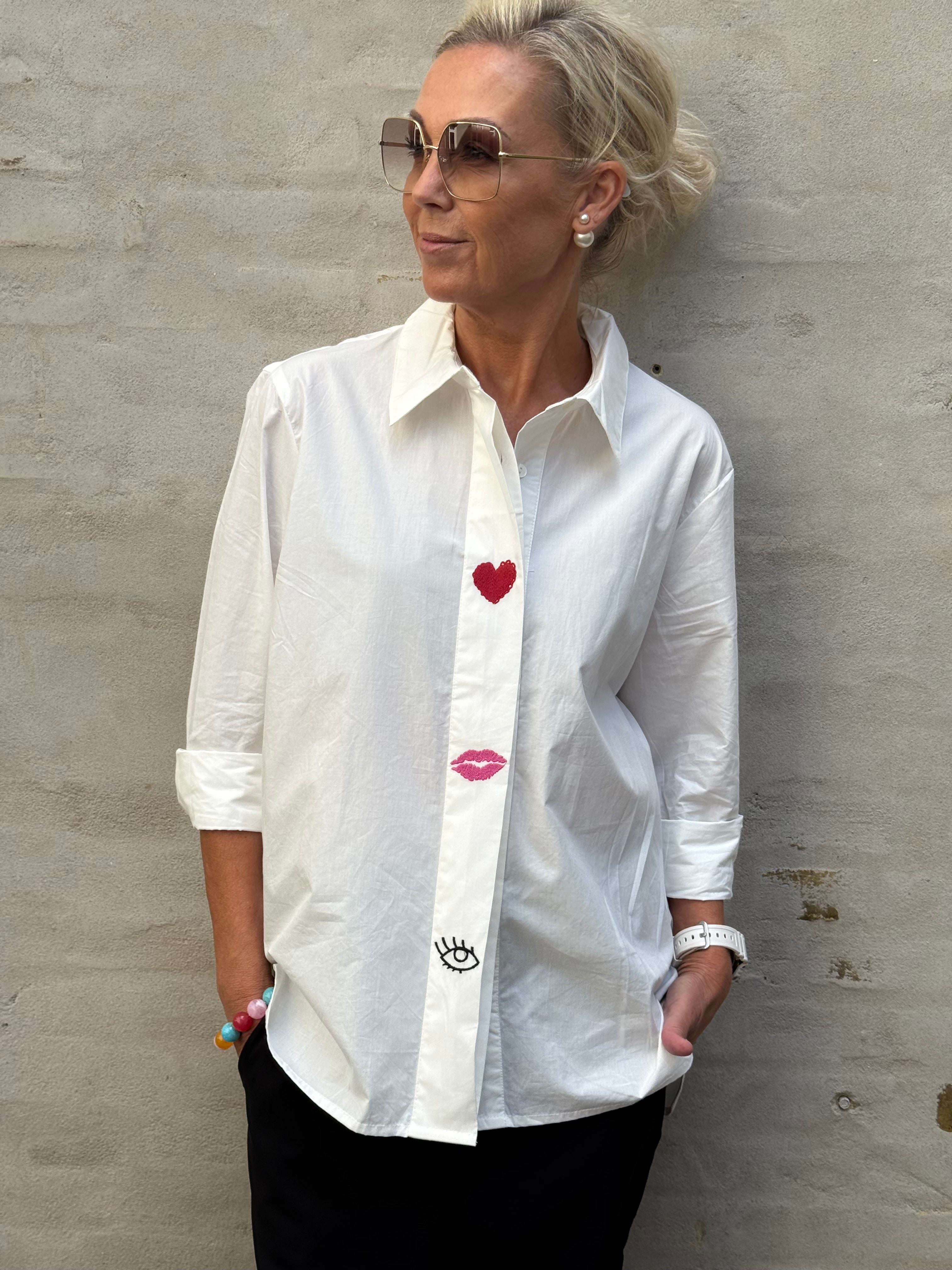 Odette Shirt - Spring Gardenia