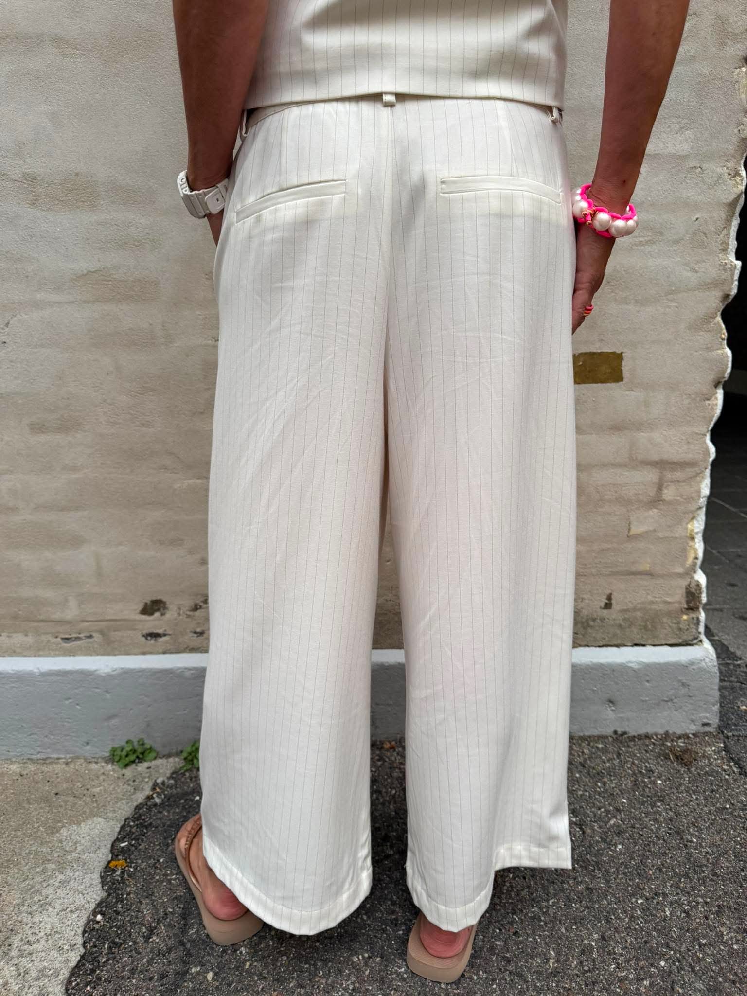 Nilea Trousers - Whitecap