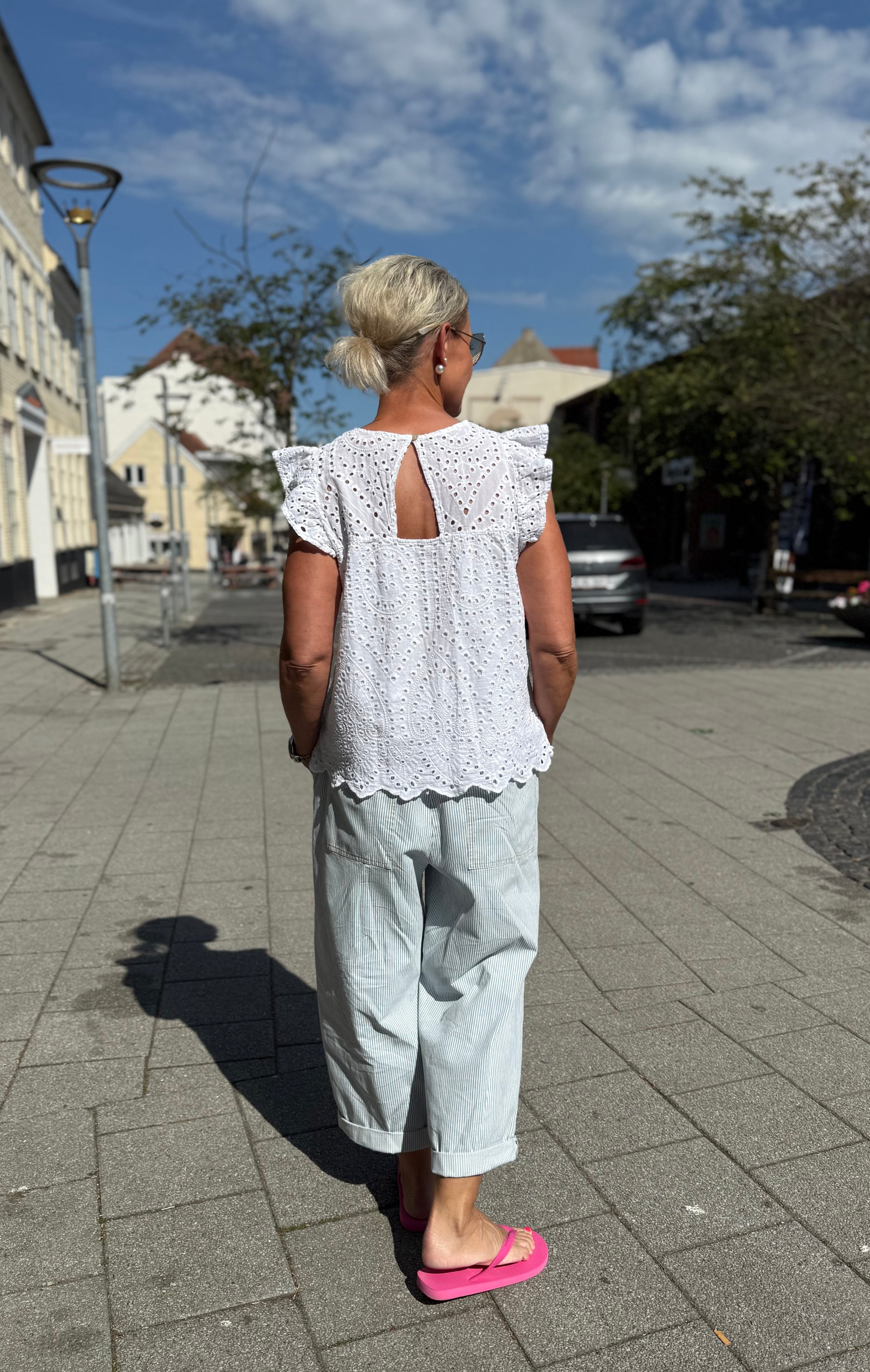 Angie Top - Vit