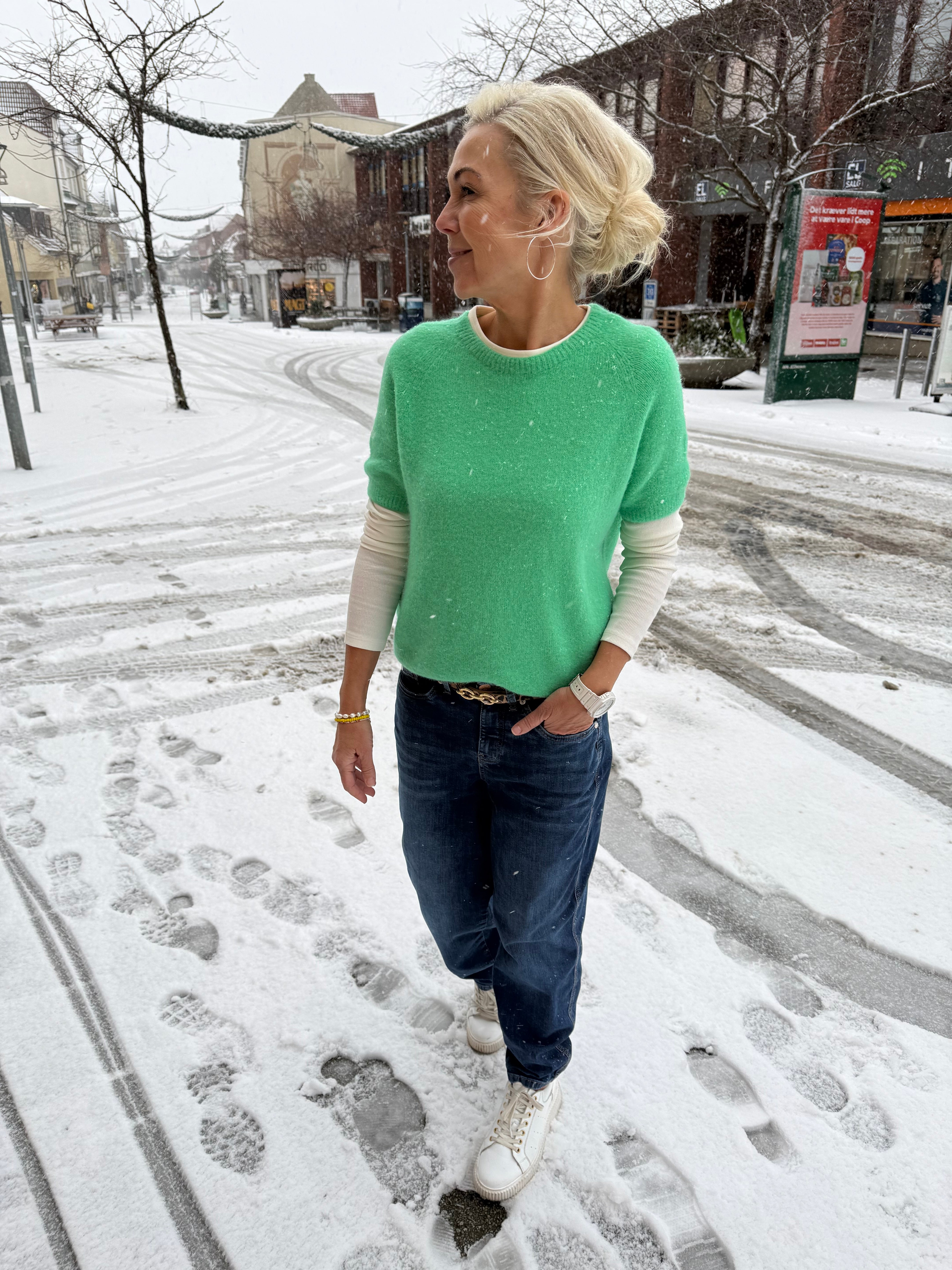 Giulia Knit - Äppelgrön