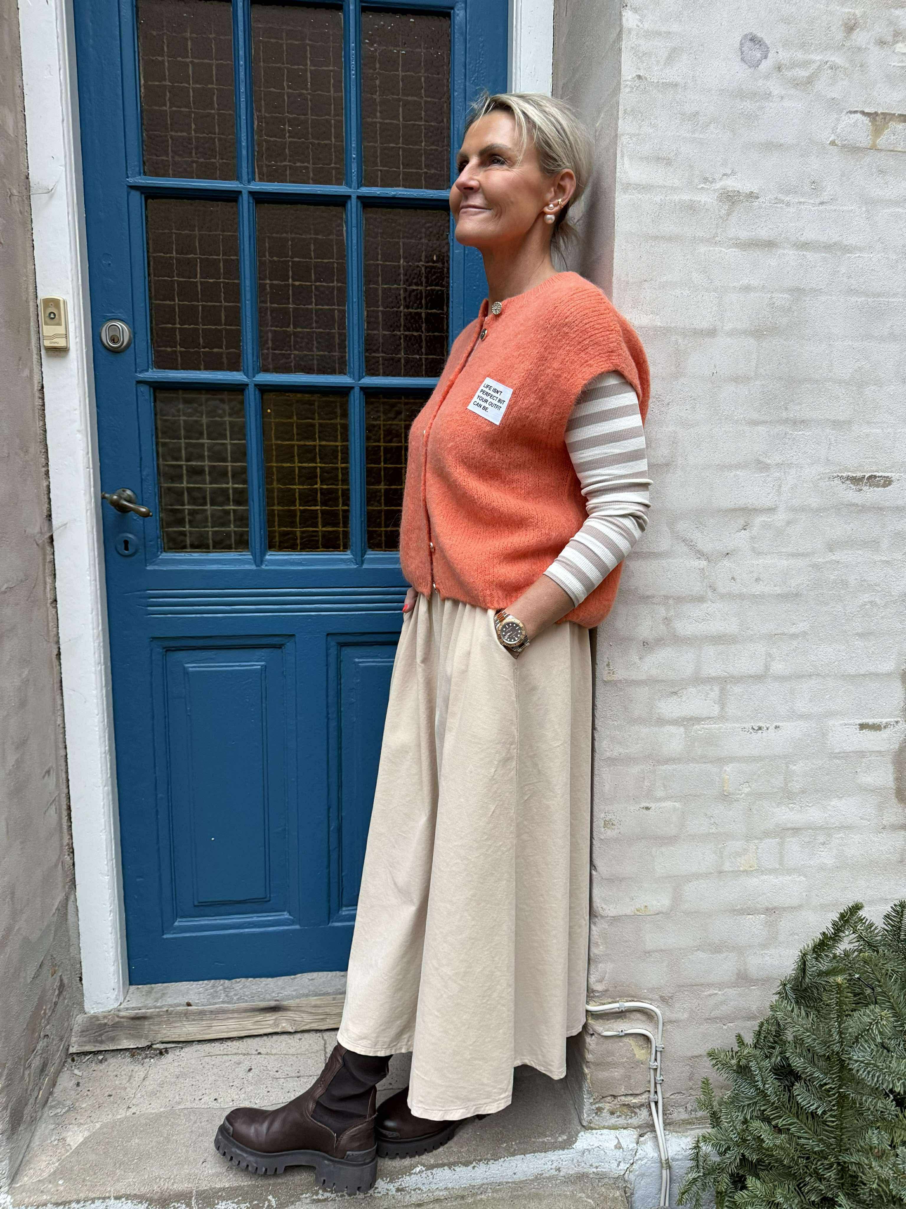 VIRGINIA manchesterkjol - Pärla