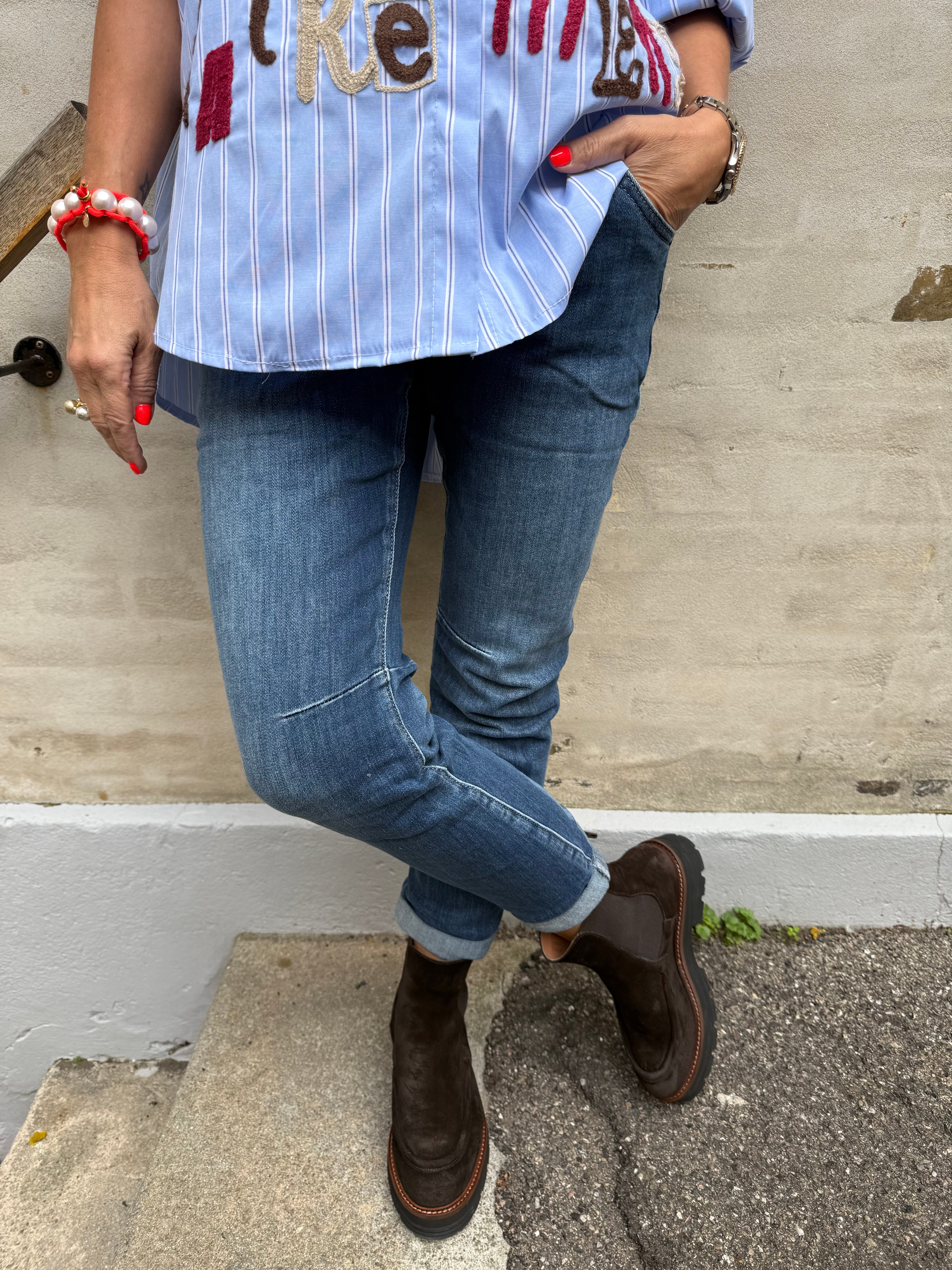 Donna Jeans - Denimblå