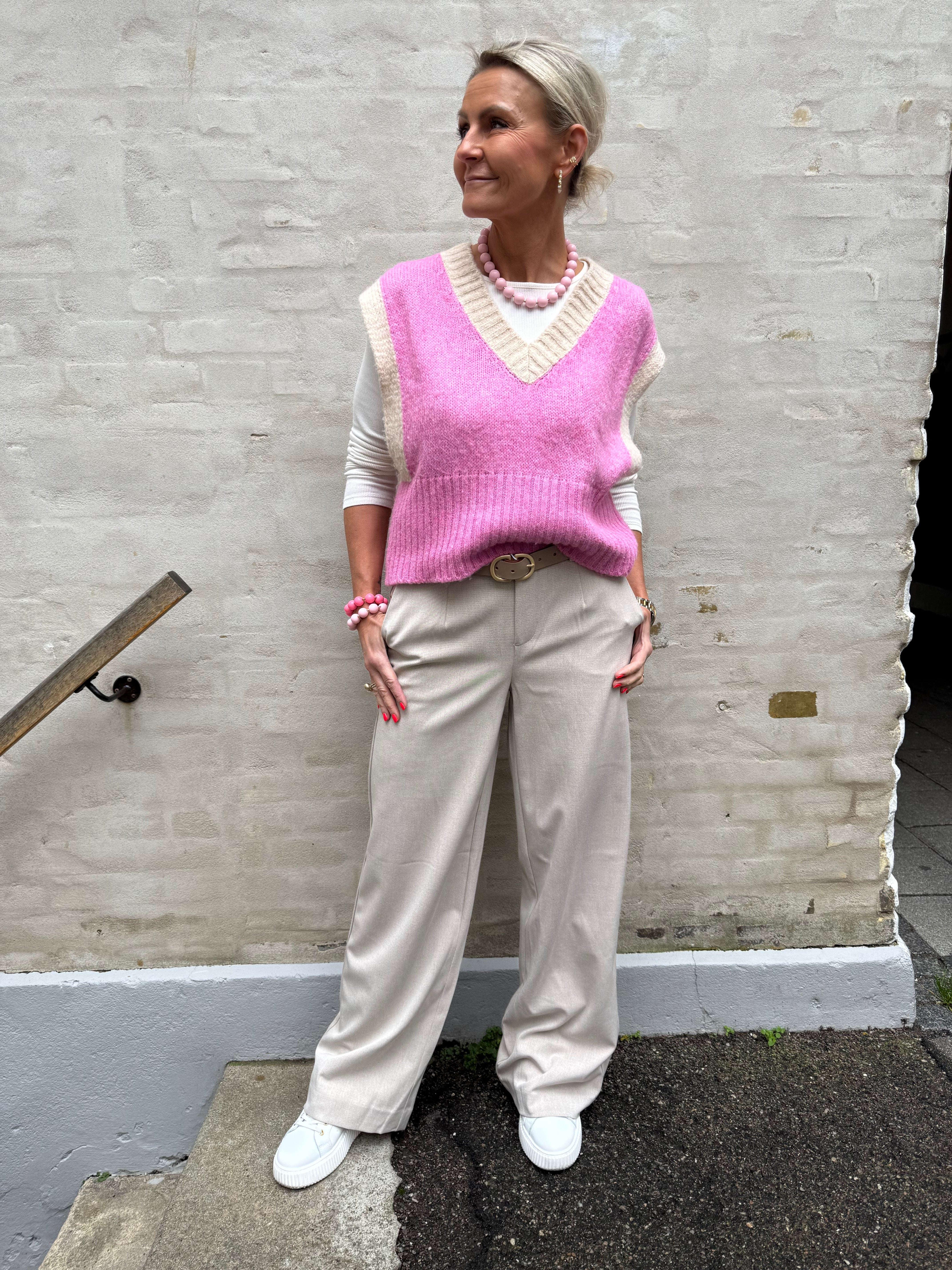 Lisa WIDE byxa - Humus Melange