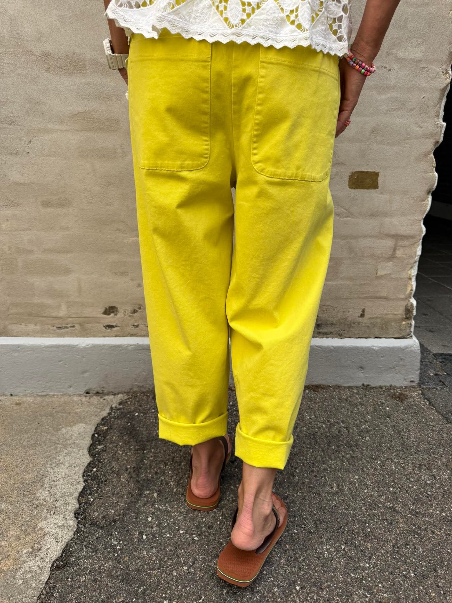 Dina Pants - Yellow