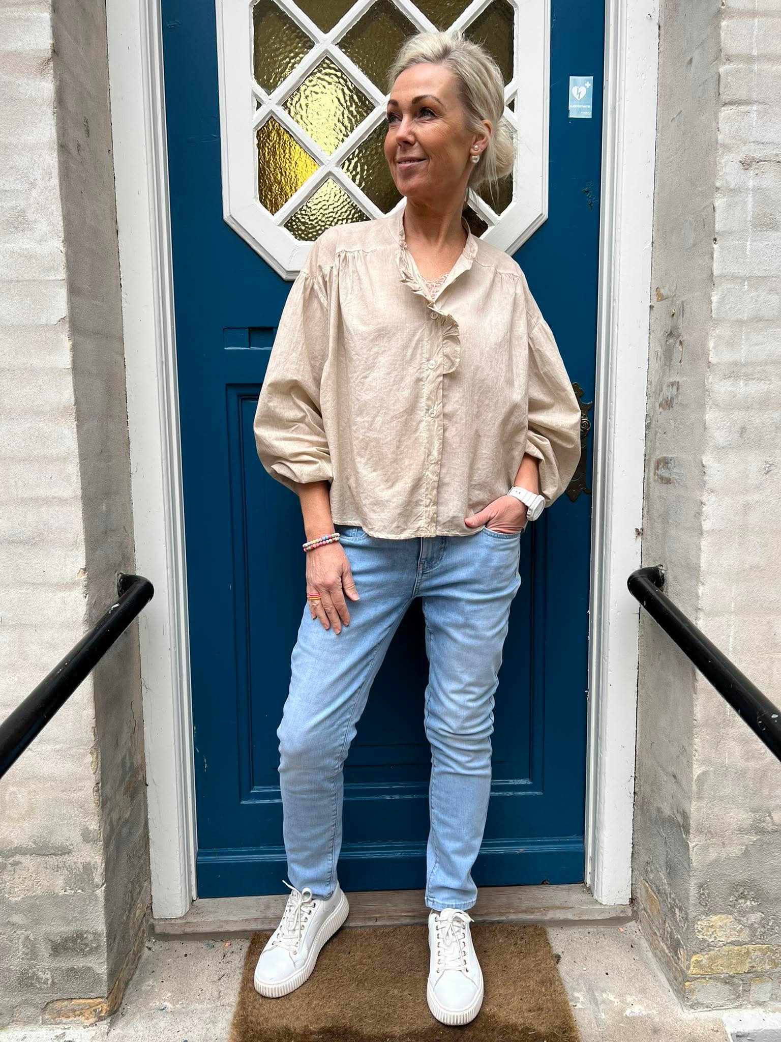 FÖRORDER-OMG Skjorta - Beige