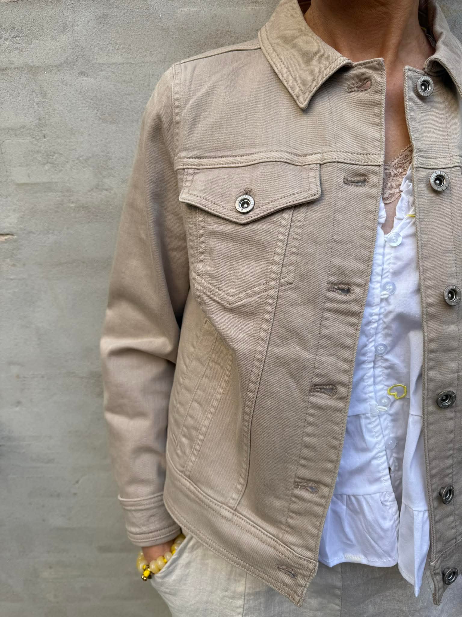 Style Jacket - Beige Wash