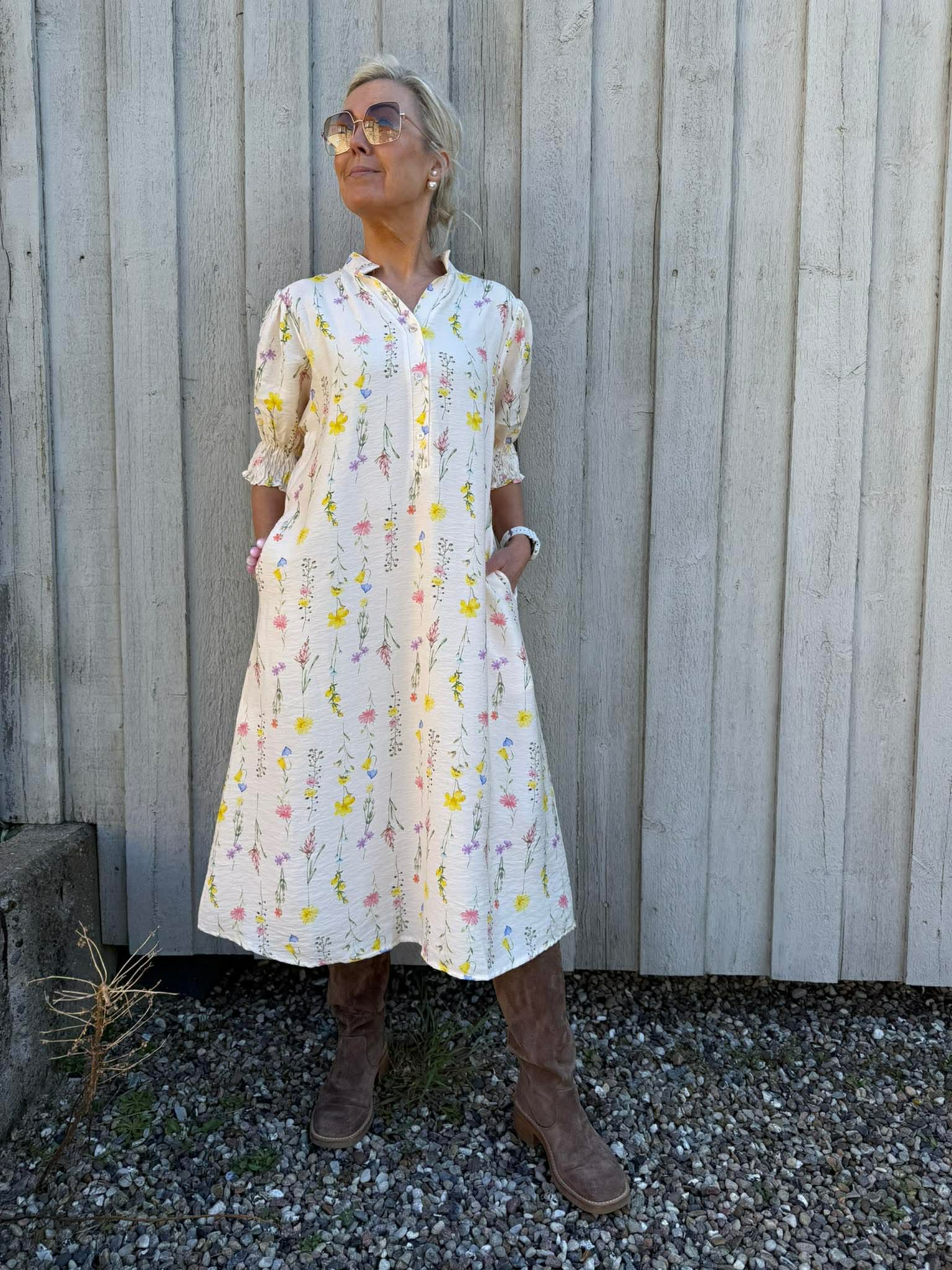 Lauren Dress - Beige