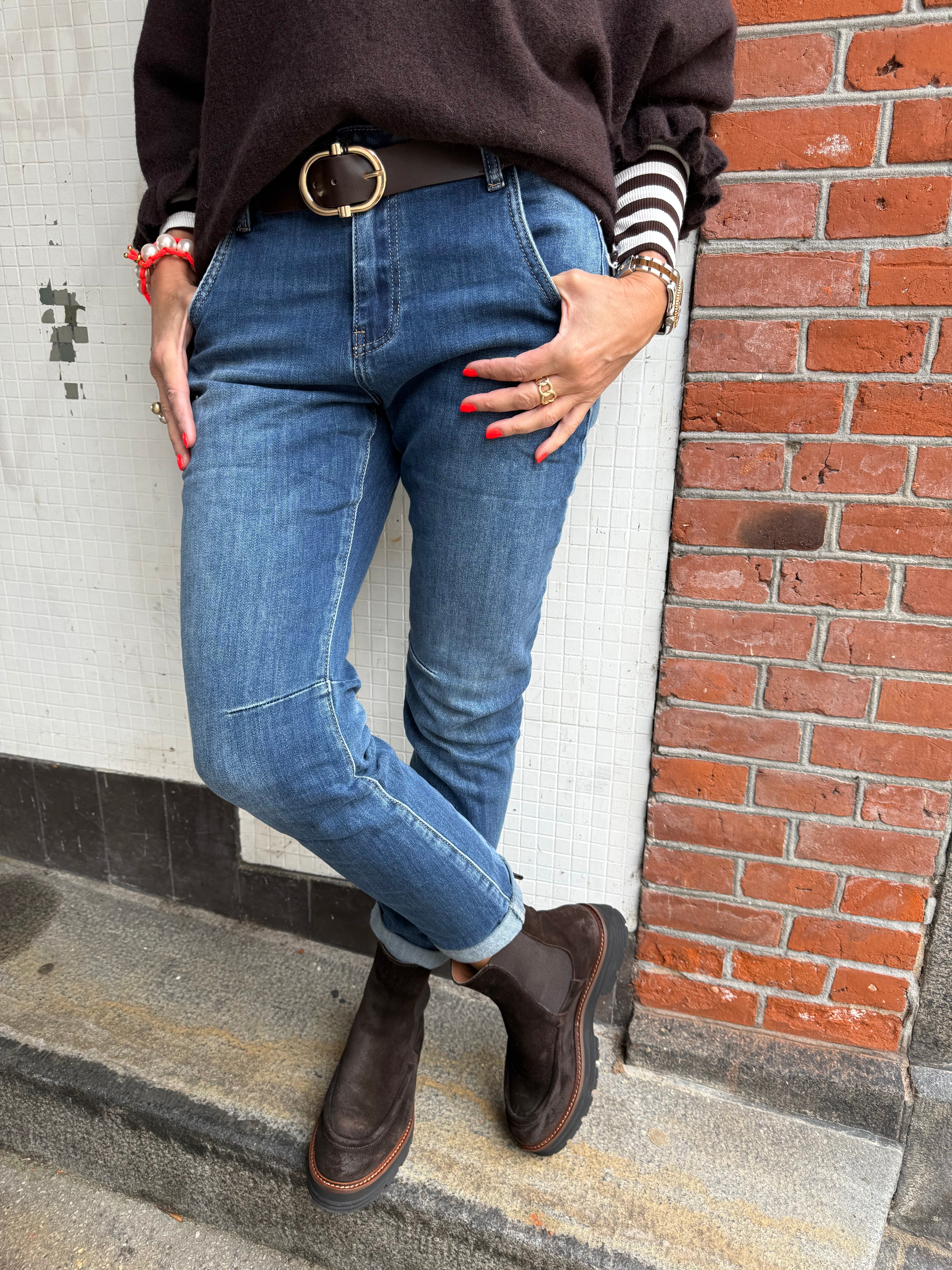 Donna Jeans - Denimblå