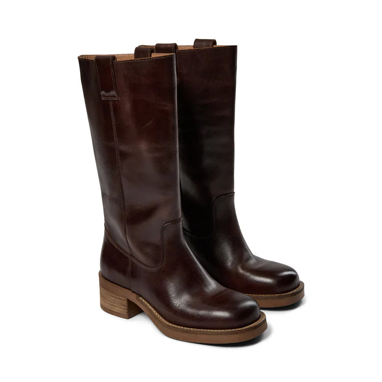 Anneli vintage boots - Brun