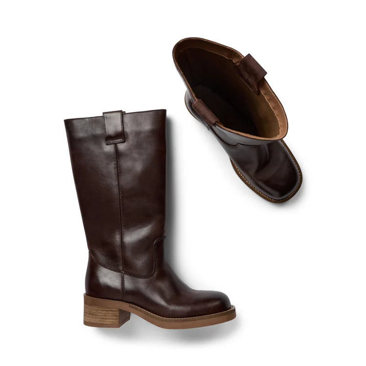 Anneli vintage boots - Brun