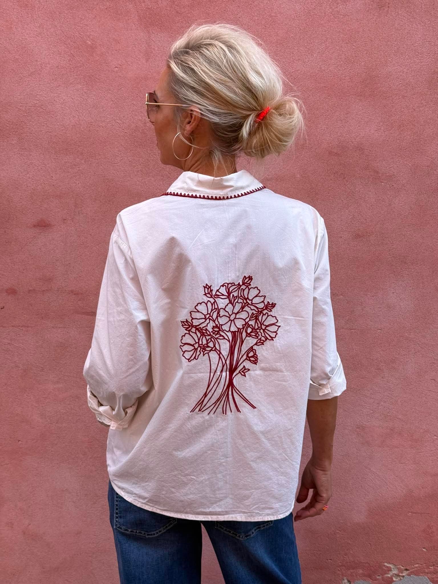 Malena Olena Shirt - Spring Gardenia