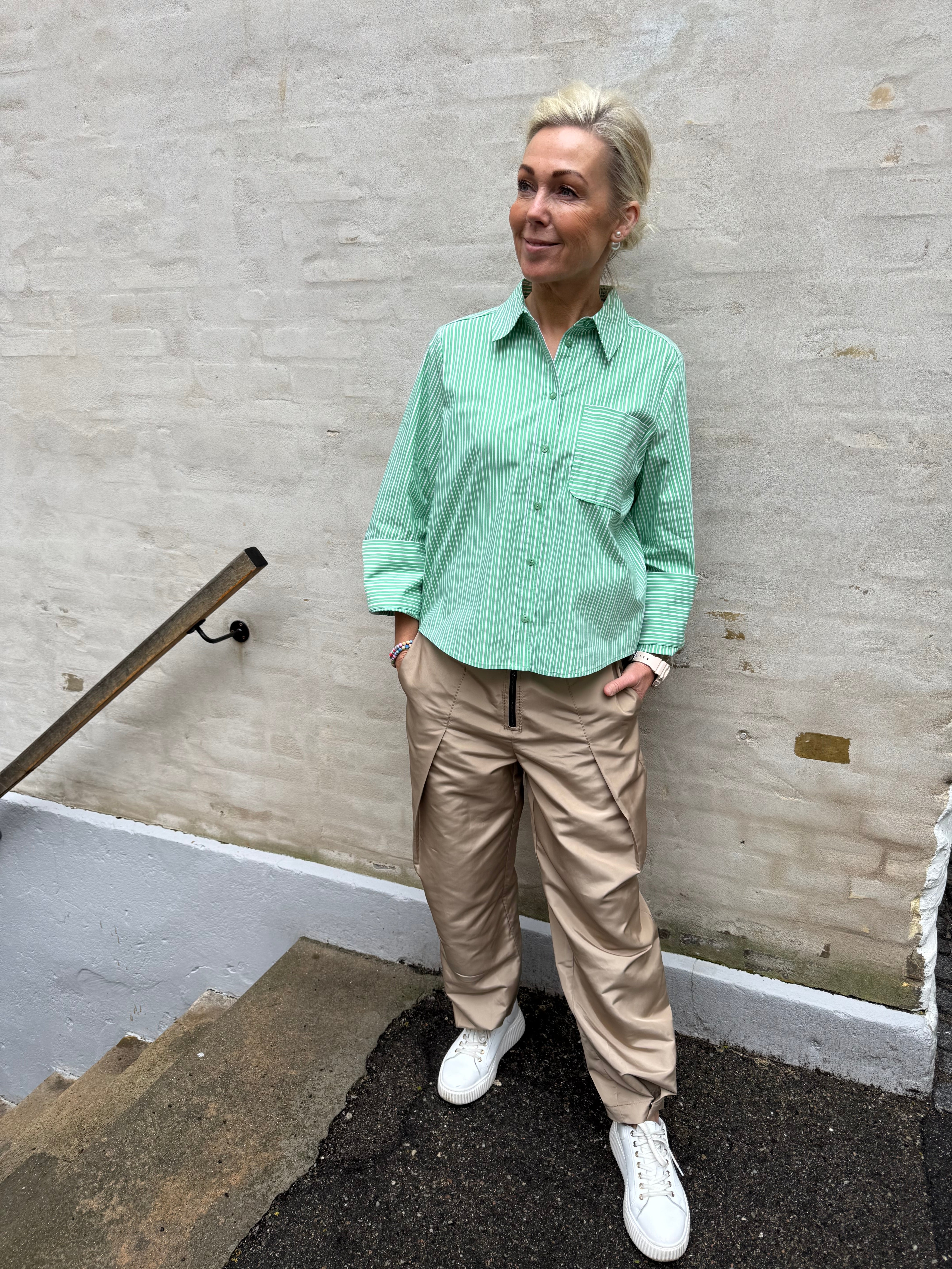 BaliCC Bell Sleeve Shirt - Grön